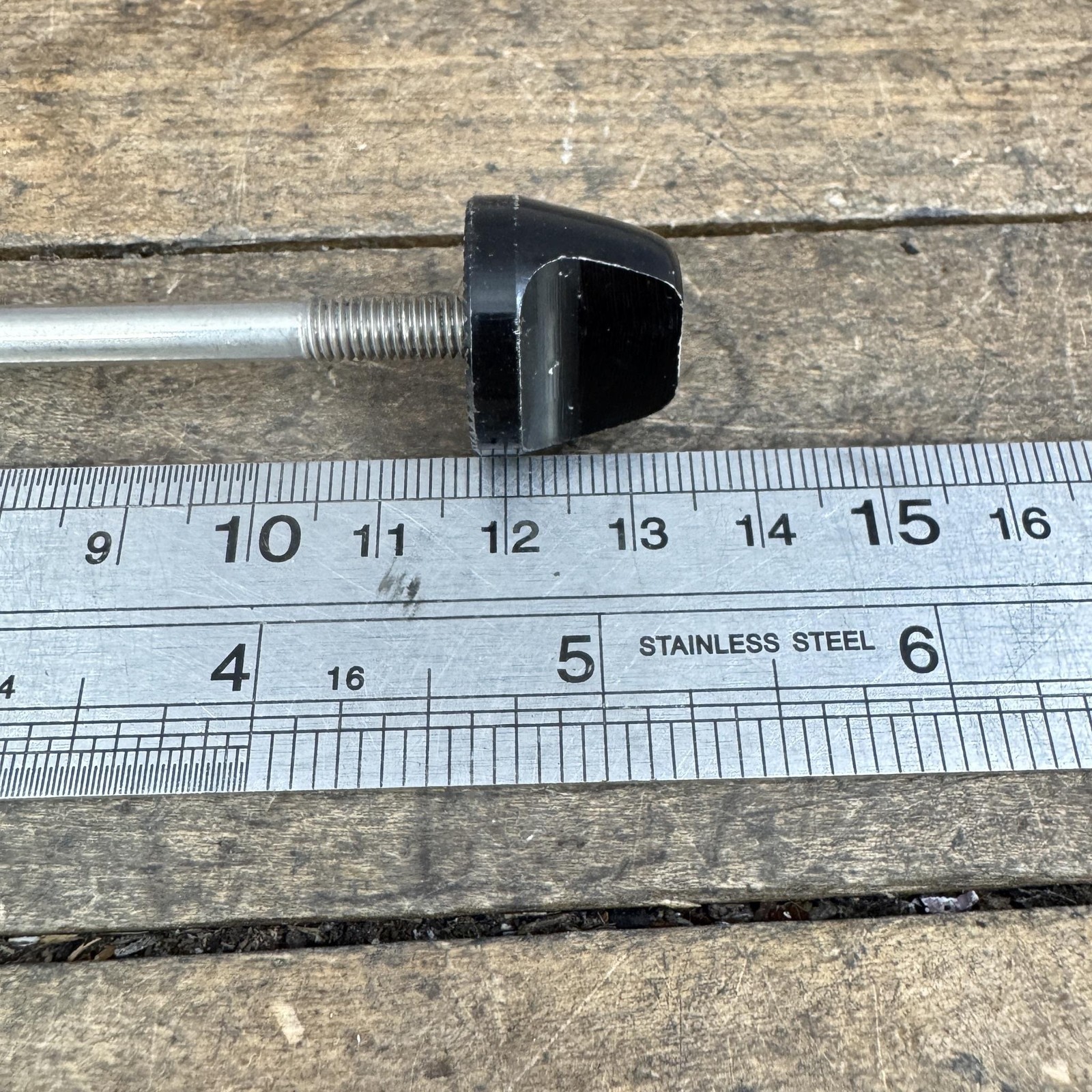 Vintage Ringle Front Wheel Quick Release Skewer 100 Mm Black MTB 50g 90s
