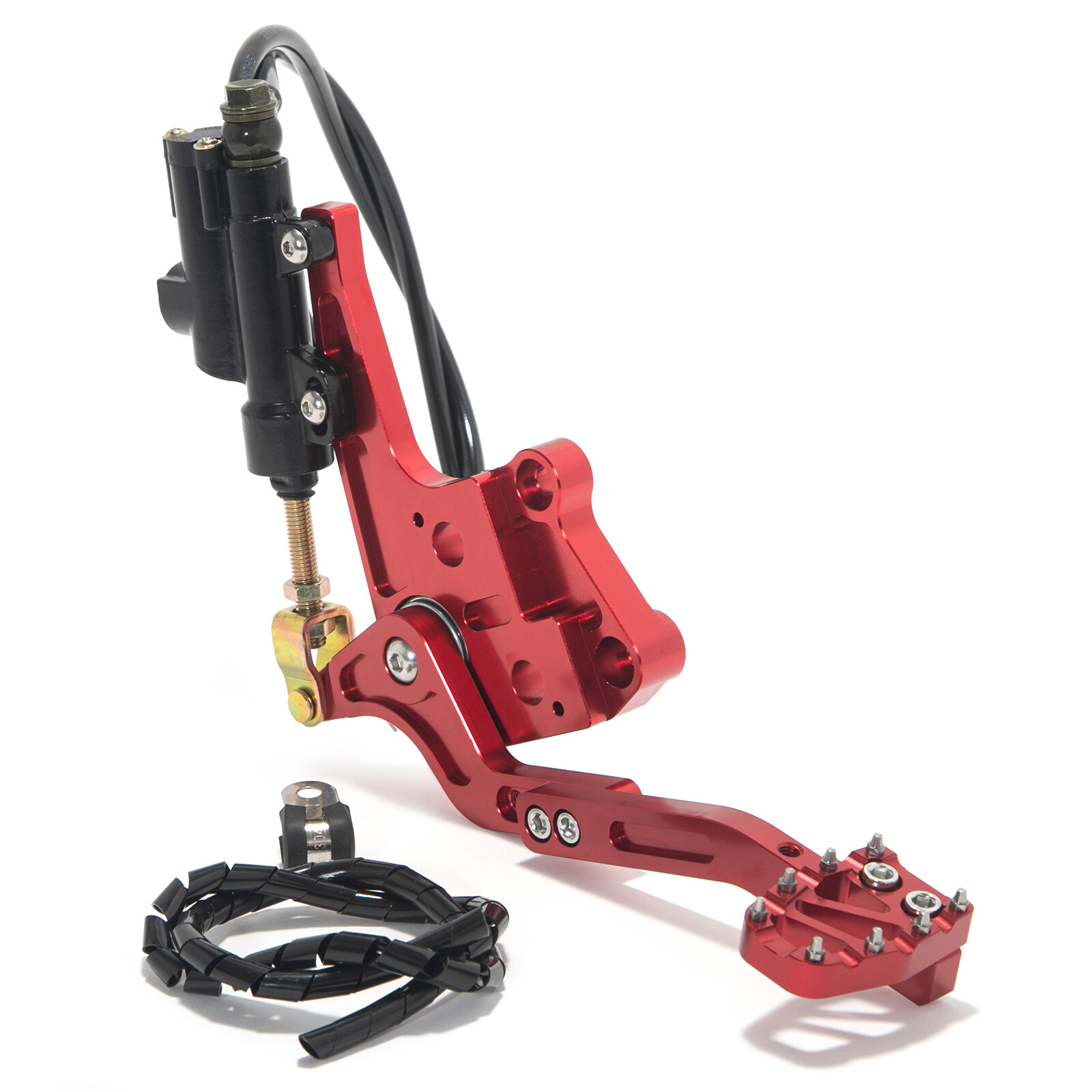 TARAZON Red Aluminum Hydraulic Rear Foot Brake For Talaria XXX (X3) 23-NOW EBike