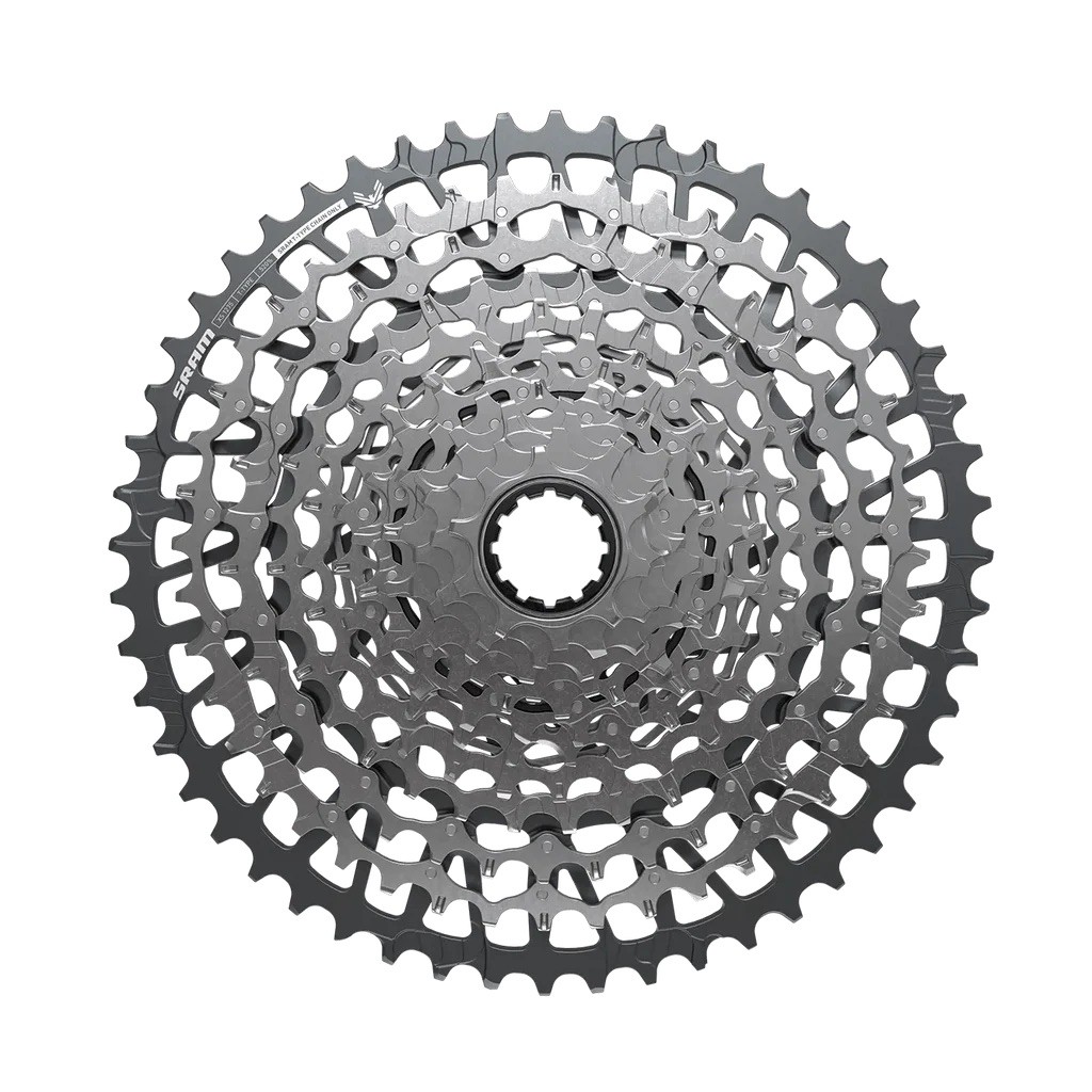 SRAM GX Eagle T-Type XS-1275 Cassette – 12-Speed, 10-52t, For XD Driver, Silver