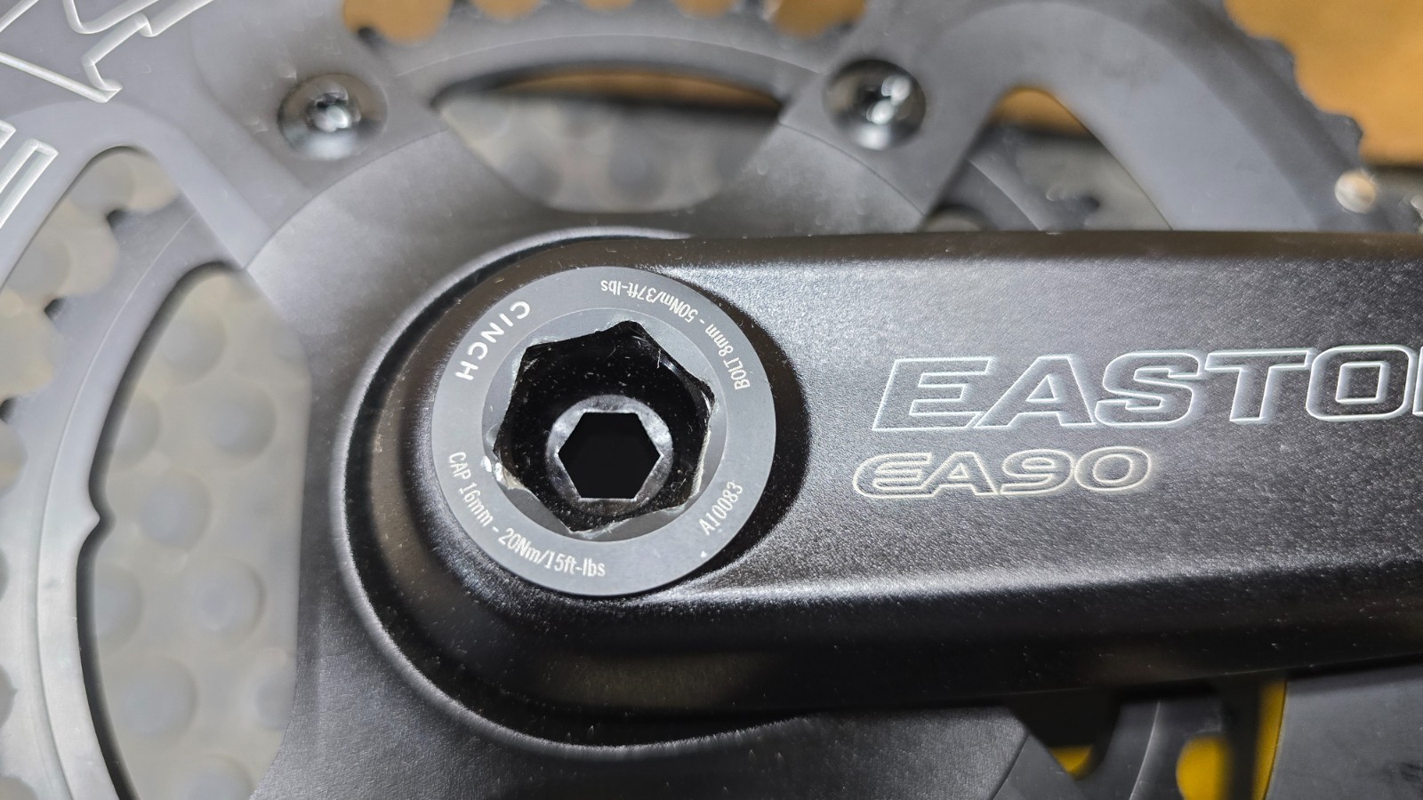 Easton EA90 Aluminum Crankset 175mm 10/11-SPEED Direct Mount Cinch Spindle