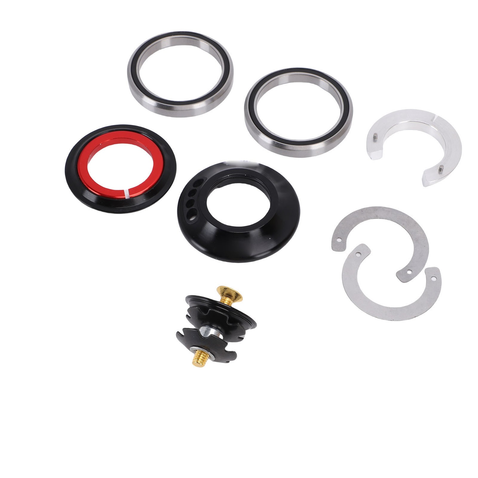 Bike Headset For IS52 Standard Frames Upper 28.6mm Lower 40mm Integrated Hi JGIQ