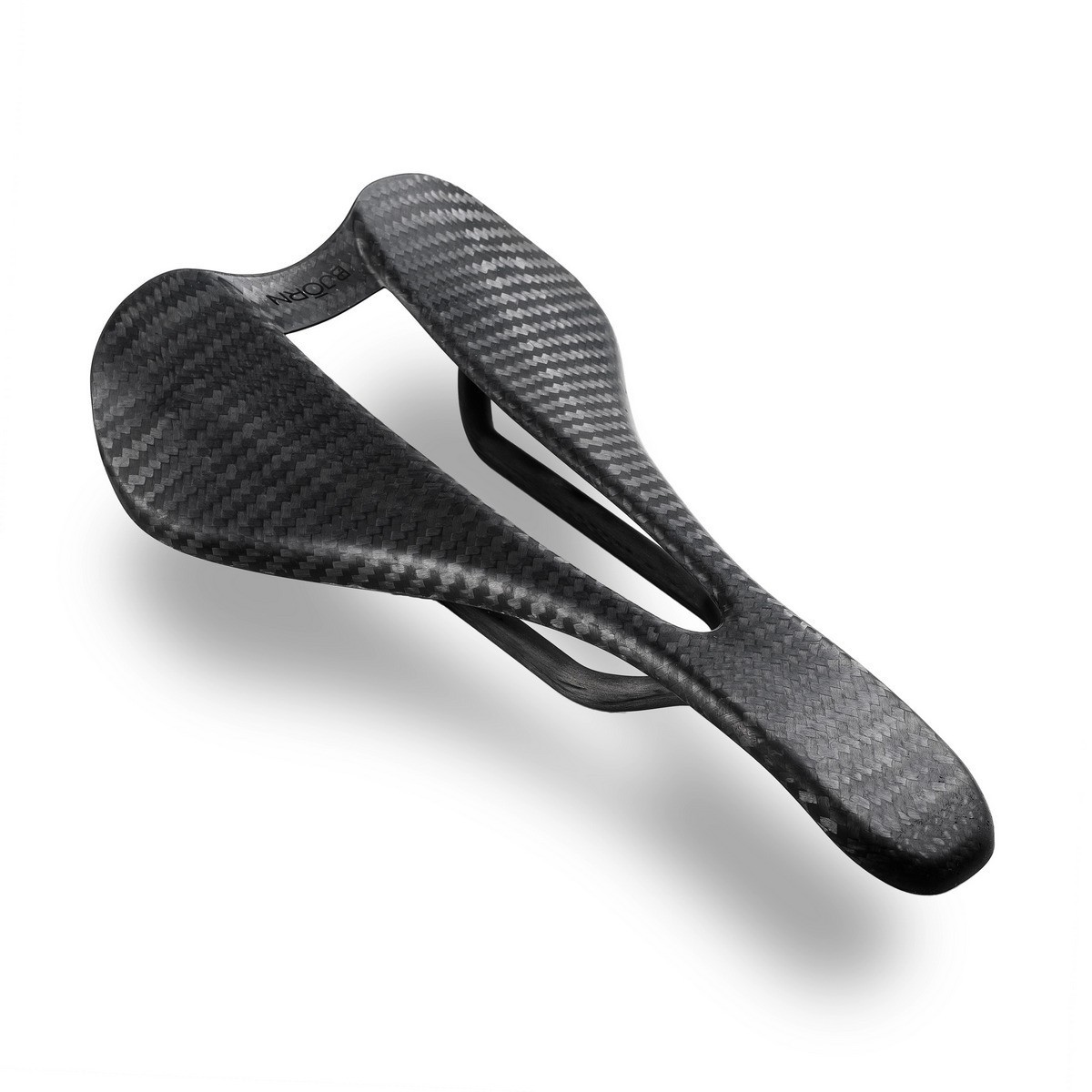 Bjorn Cycles Carbon Bicycle Saddle with 3K Finish Sedlo 143 mm
