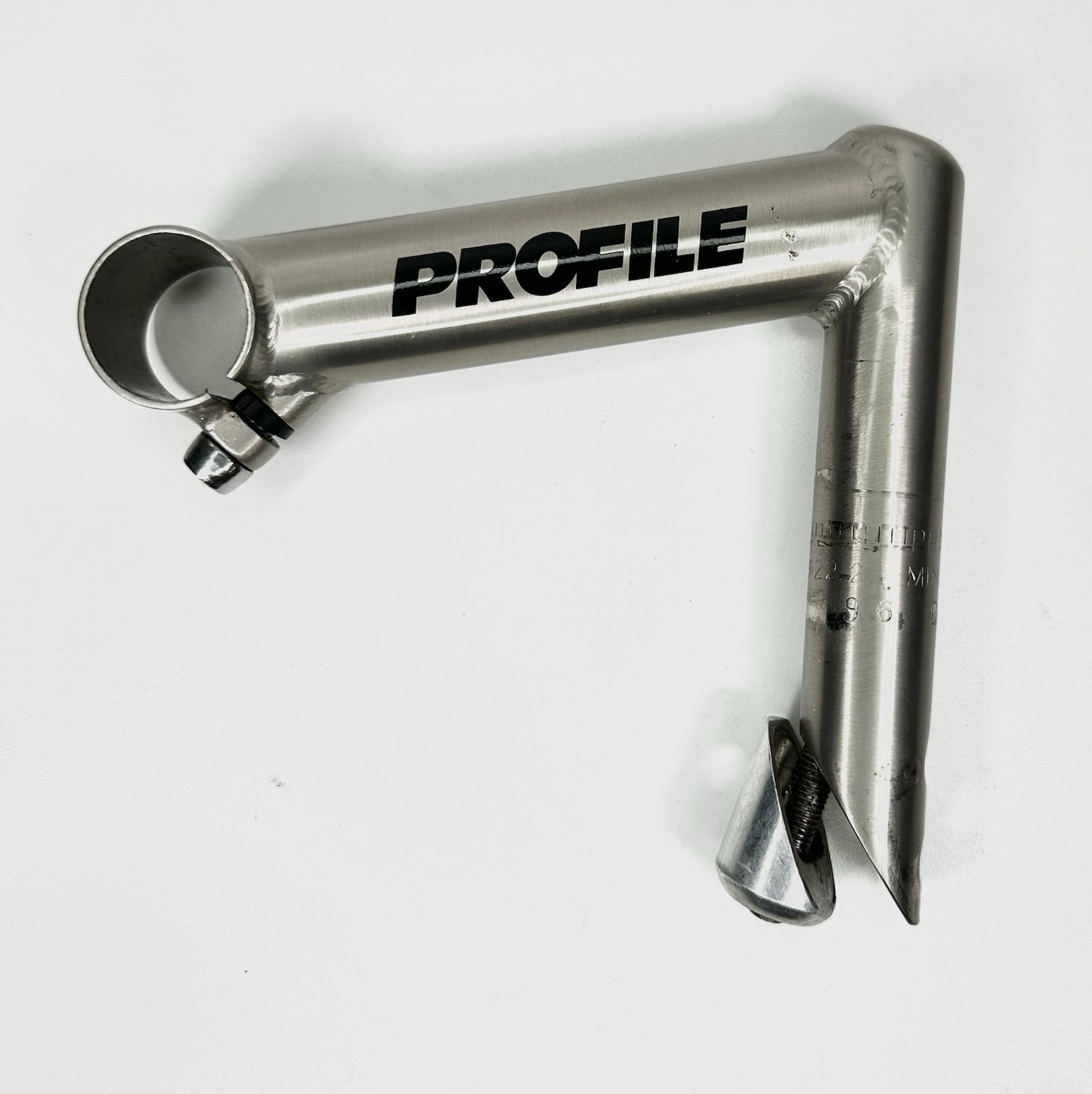 Profile Designs Stainless Quill Stem 120mm Stainless Steel Track