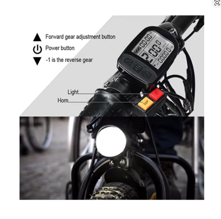 16 Inch Wheelchair Attachment Electric Handcycle Tractor 250/350/500W 8AH-17.5AH