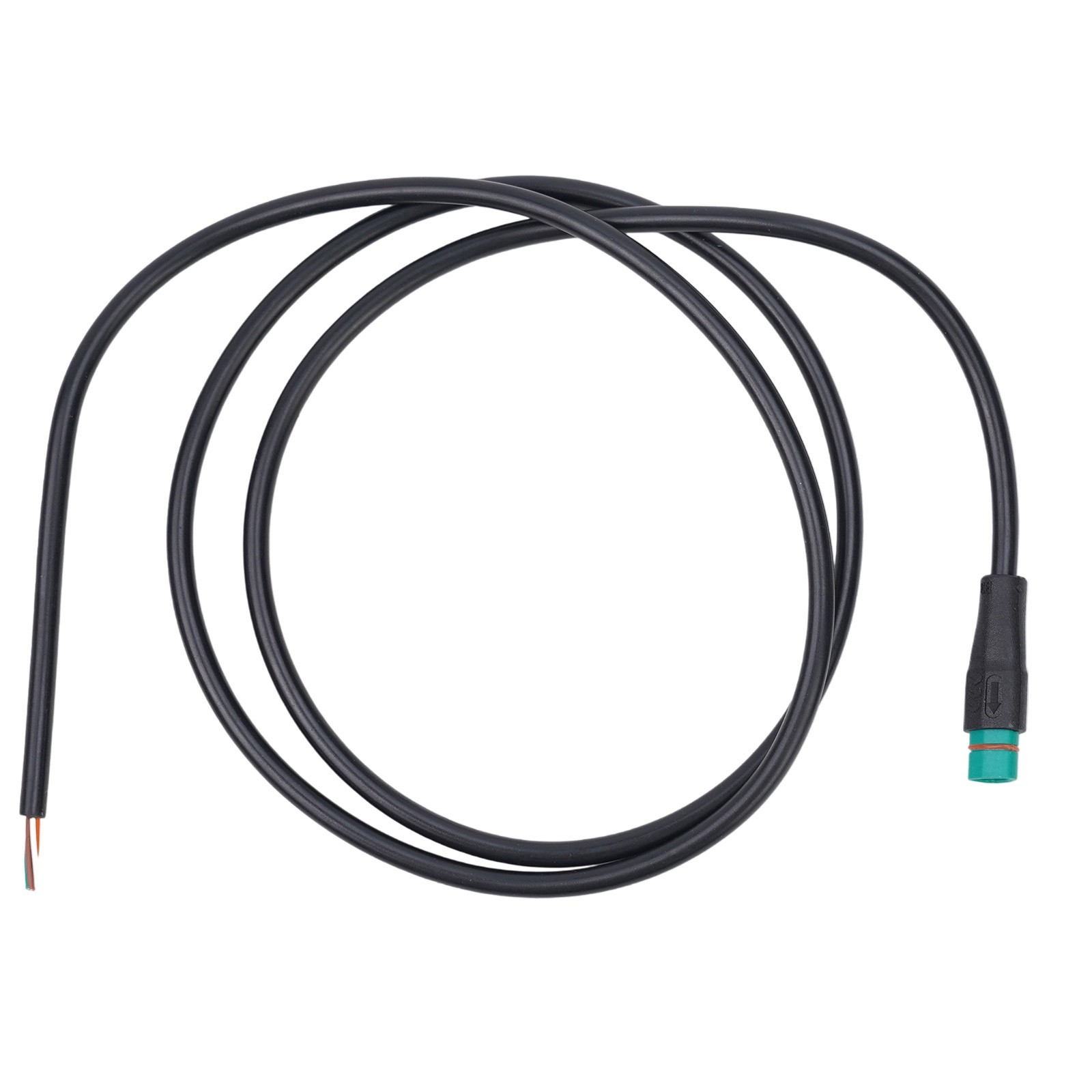 Plastic Steel Ebike Shaped Connector 80cm Length 2/3/4/5/6 Pin Signal Cable