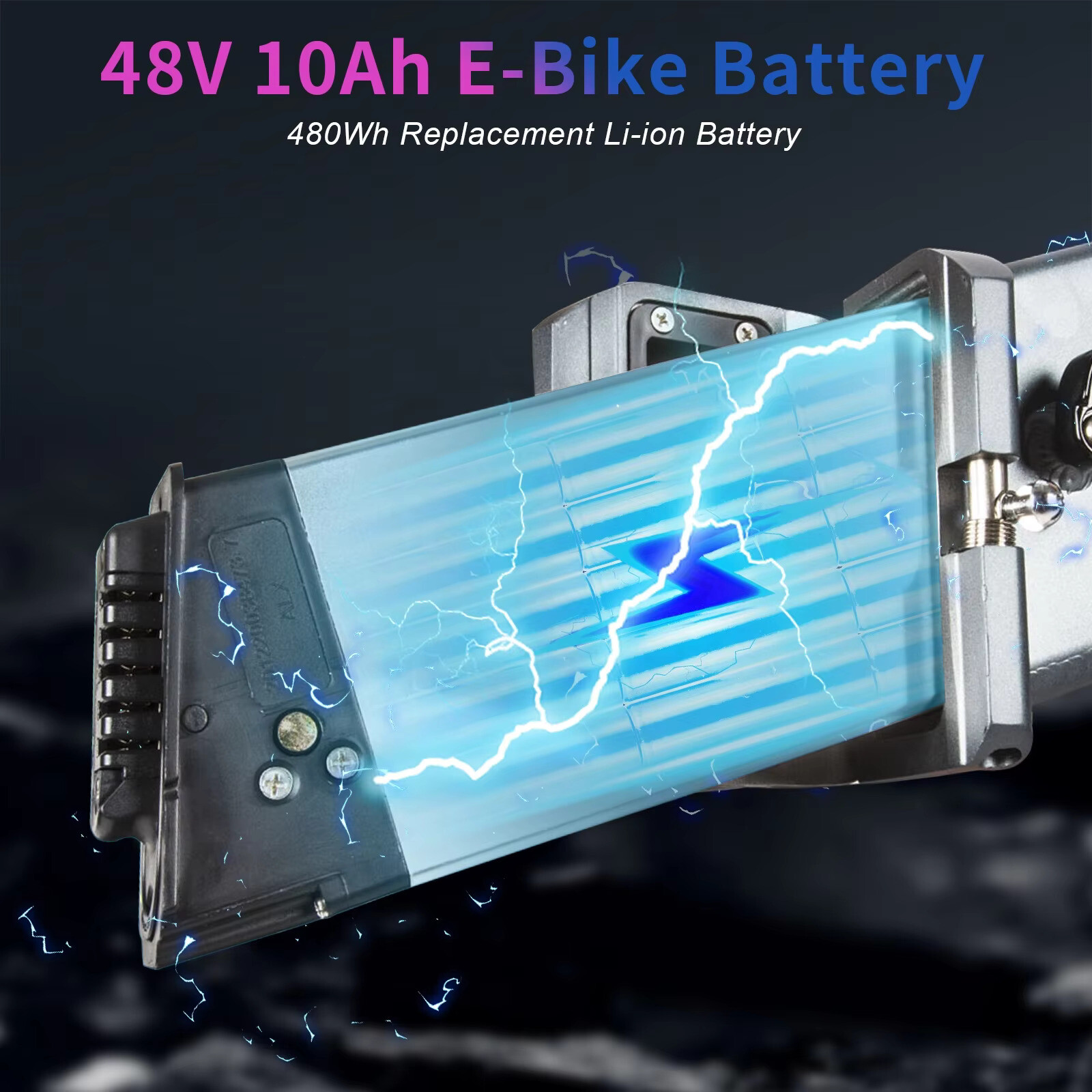 48V 10Ah Folding E-Bike Battery for ANCHEER TotGuard Pioneer Electric Bike UL