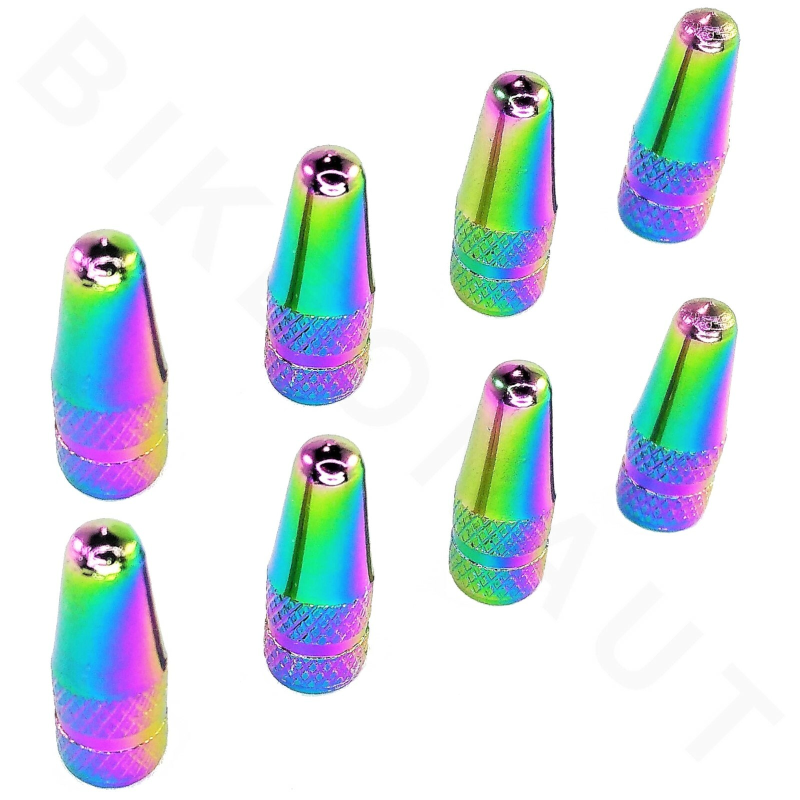 Presta Valve Caps Bicycle Bikes Neo Multicolor Pearl Rainbow Bulk Quantity