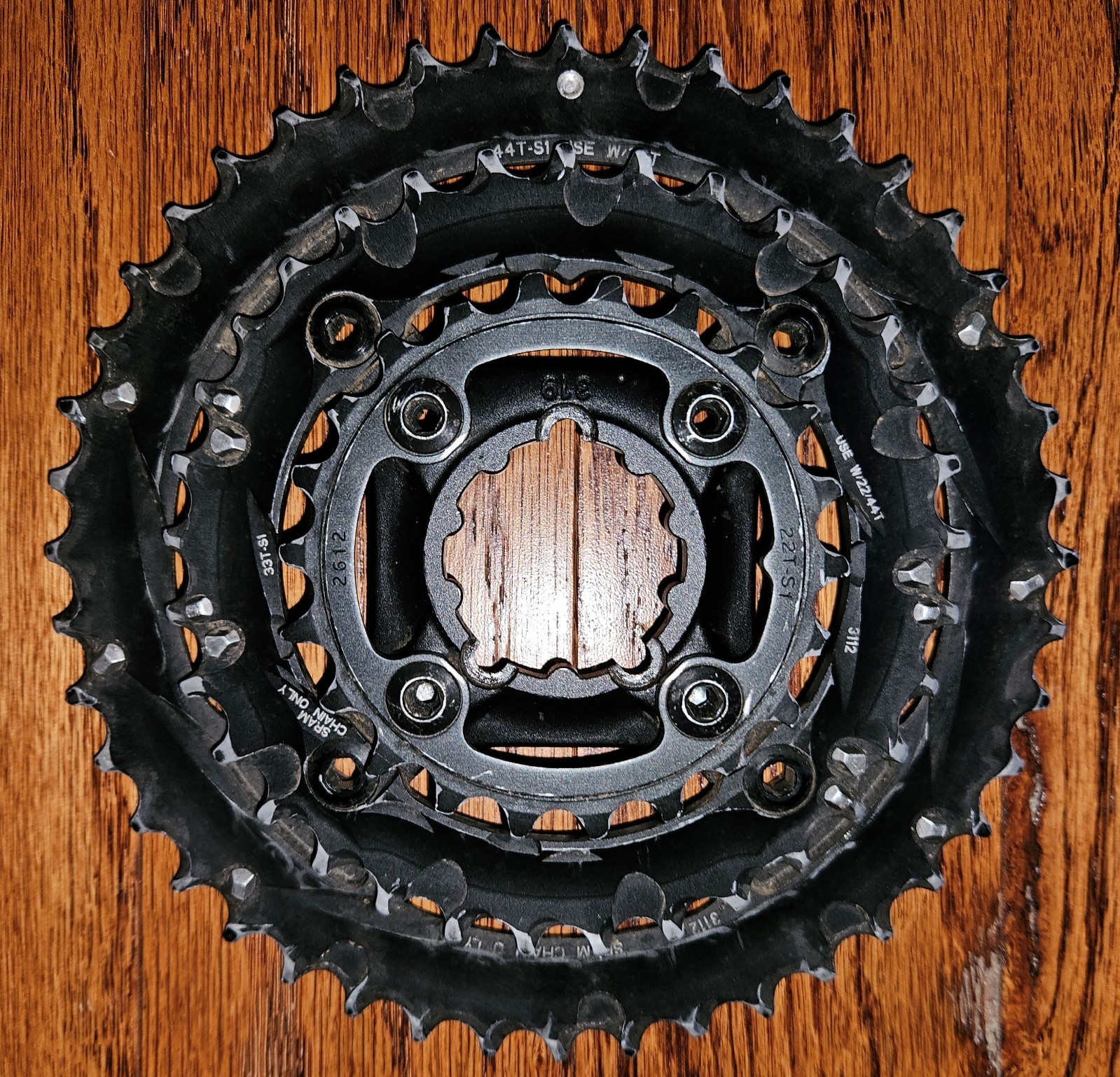 Truvativ Chainrings 3×10 104 BCD 10-Speed