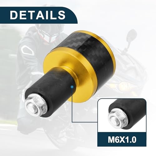 Motorcycle Handlebar End Plug Aluminum Alloy 18mm-20mm 0.71″-0.79″ Fashionable
