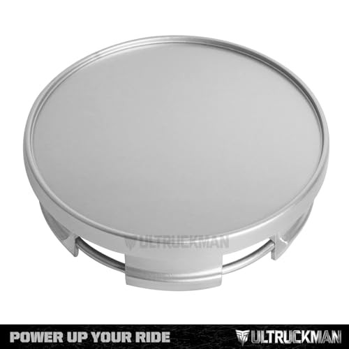 2.5Inch 63MM Wheel Center Caps for Dodge RAM Outer 63MM , Inner 56MM Silver