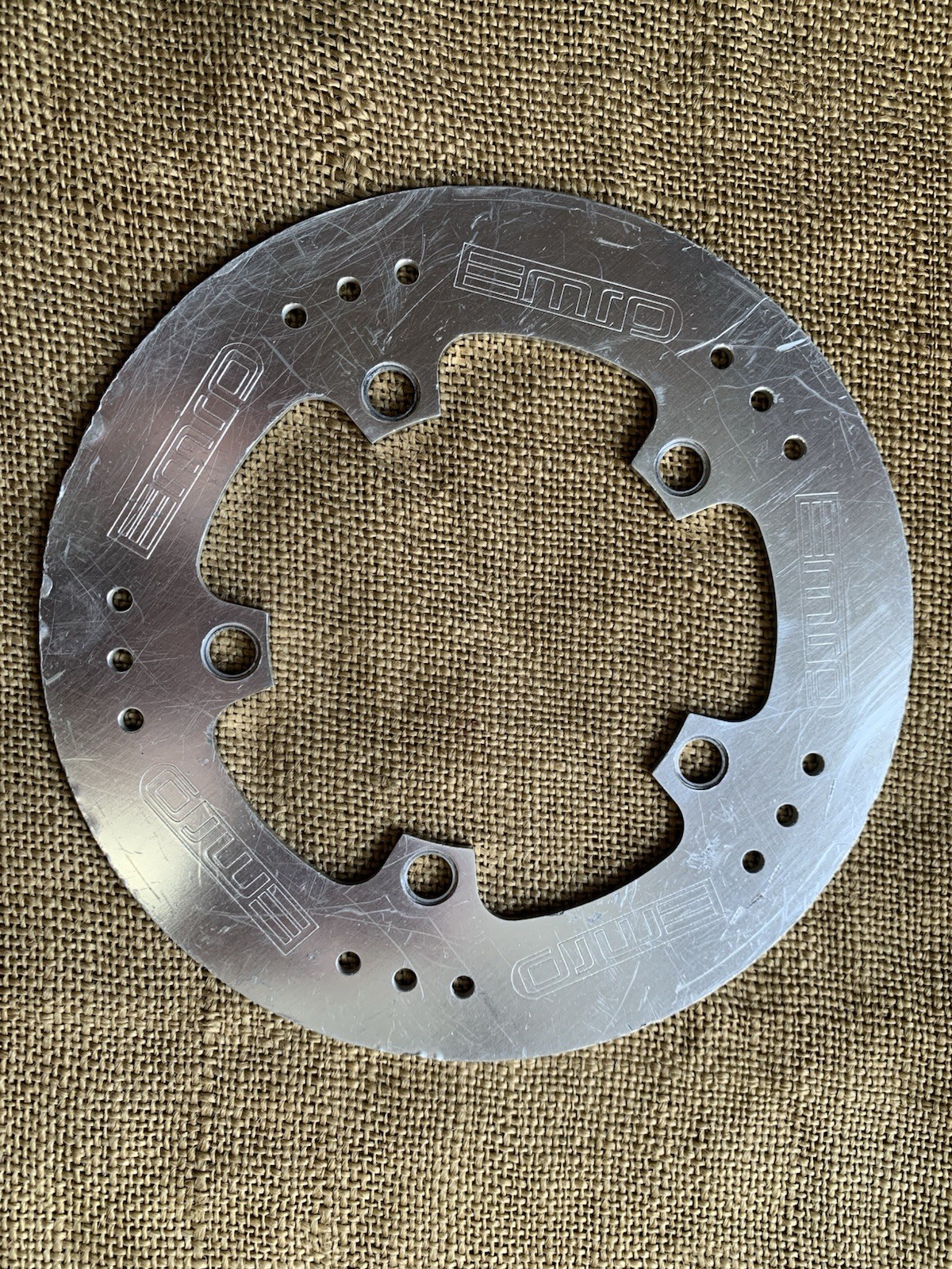 Vintage Emrp Downhill Mtb Chain guard With 40t Chainring Cnc Aluminum