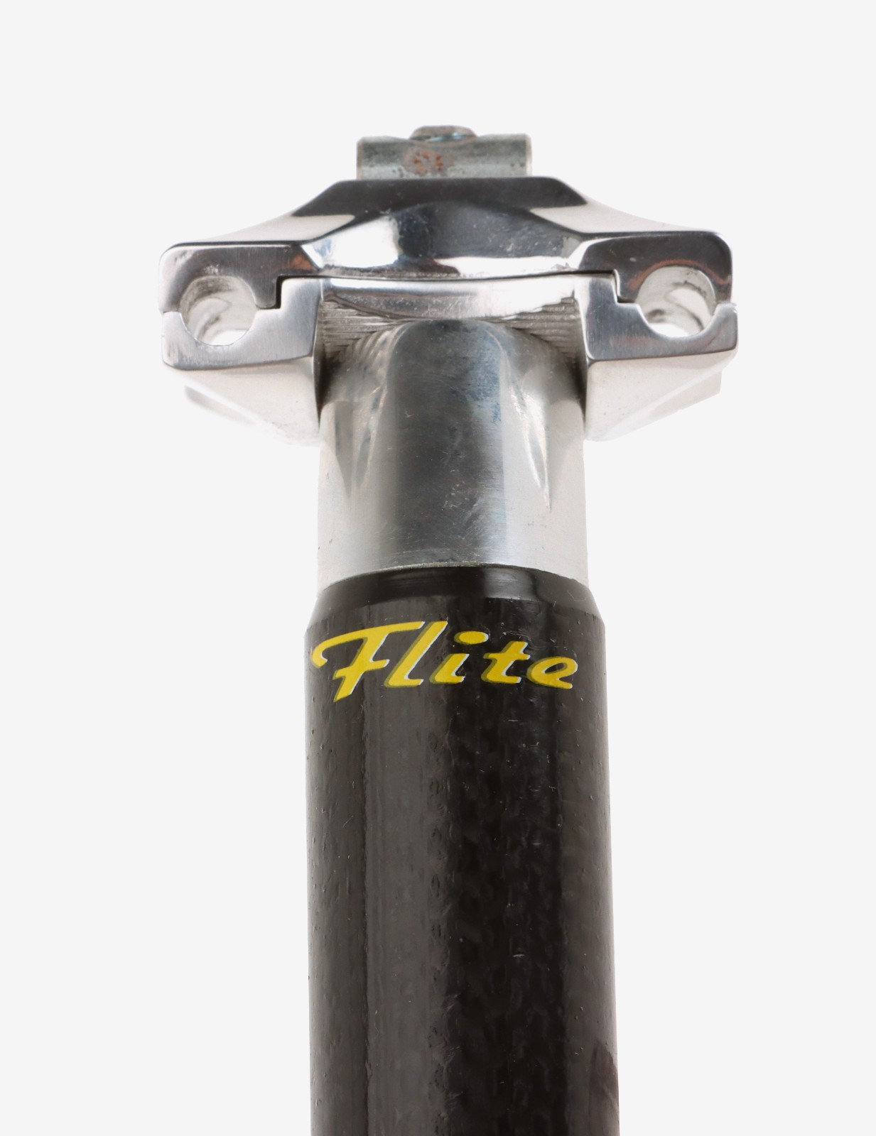 Selle Italia Flite Carbon Titanium Seatpost 27.2mm 220mm Silver NEW NOS RARE