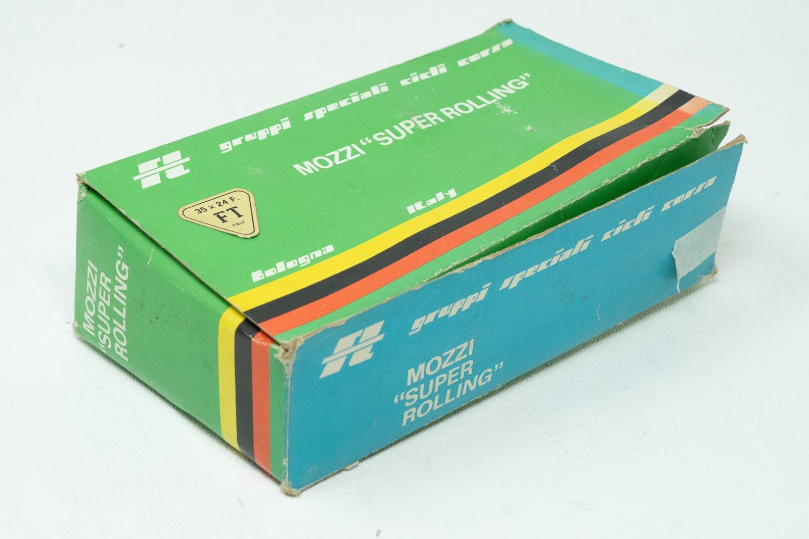 NOS FT BOLOGNA SUPER ROLLING HUBS 36h HOLES VINTAGE OLD LIGHTWEIGHT 6 SPEED