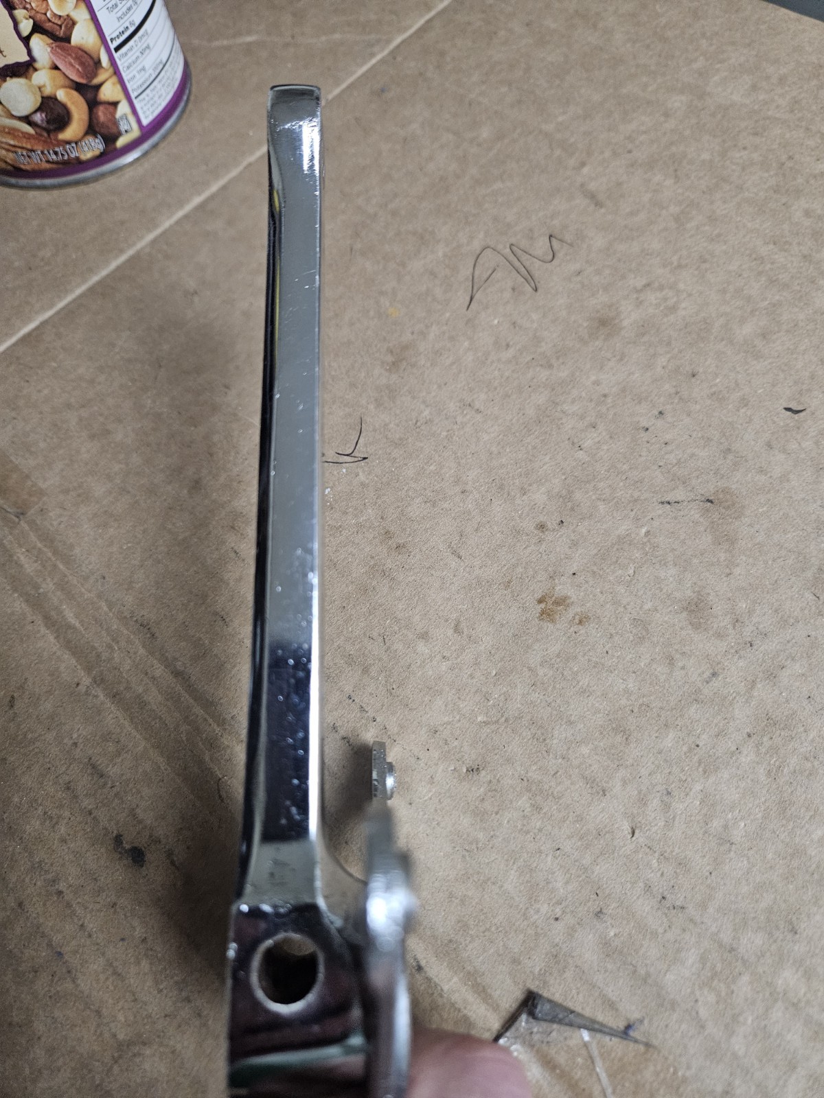 Vintage NOS Nervar 3 Arm Cottered Crankset 165mm arms, 52/47T, France