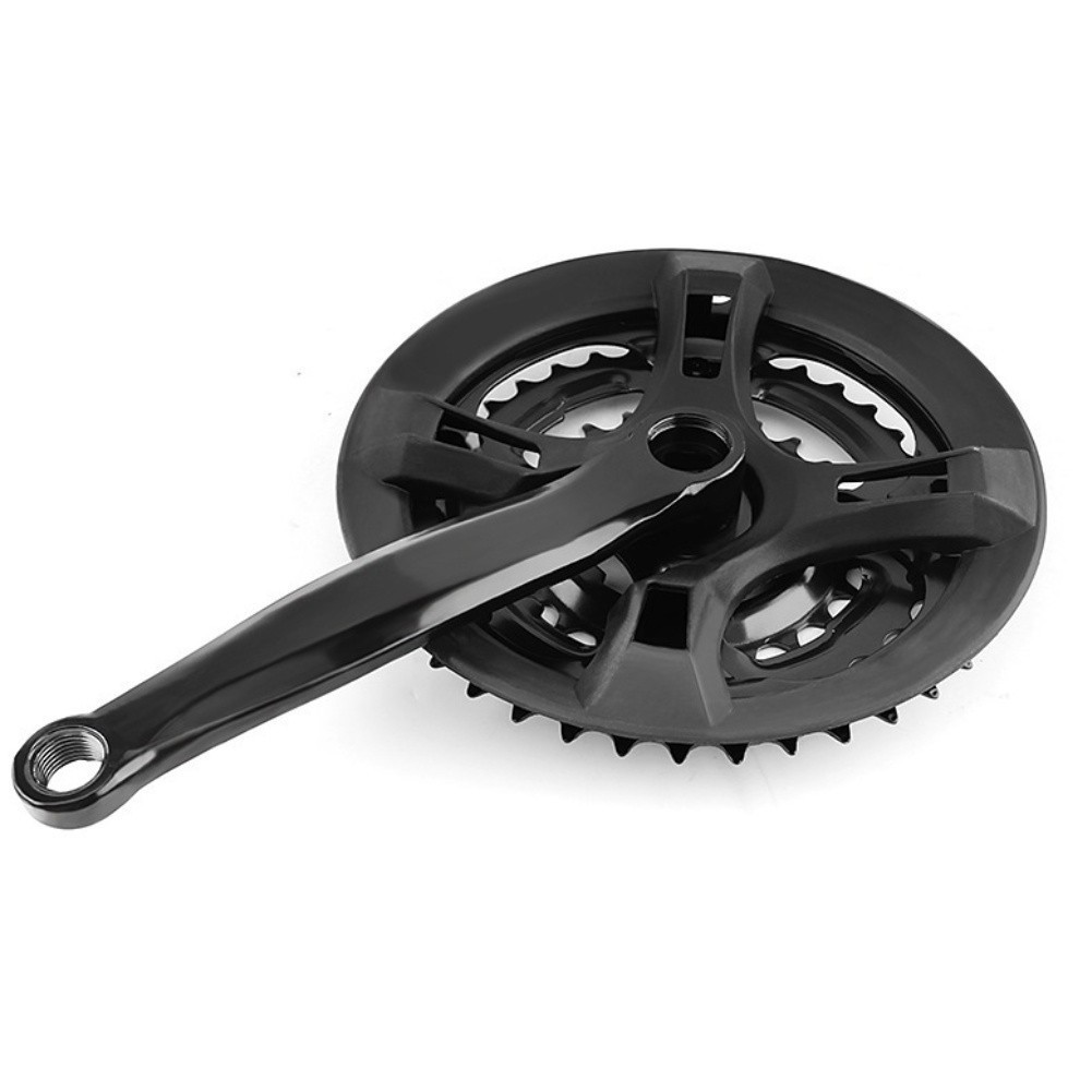 MTB Chainring Set 24 34 42 Teeth High Strength Carbon Steel 170mm Crank