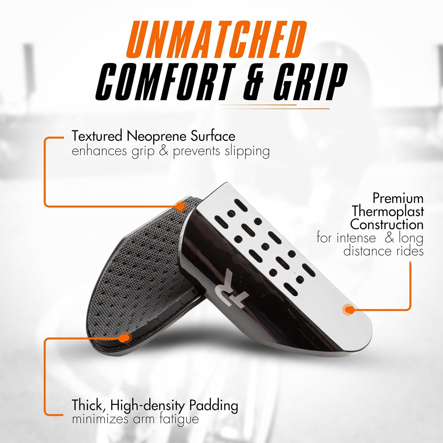 Ultra-Light Open Back Aerobar Pads for Road & Tri Bikes – Fits Most Aero Bars