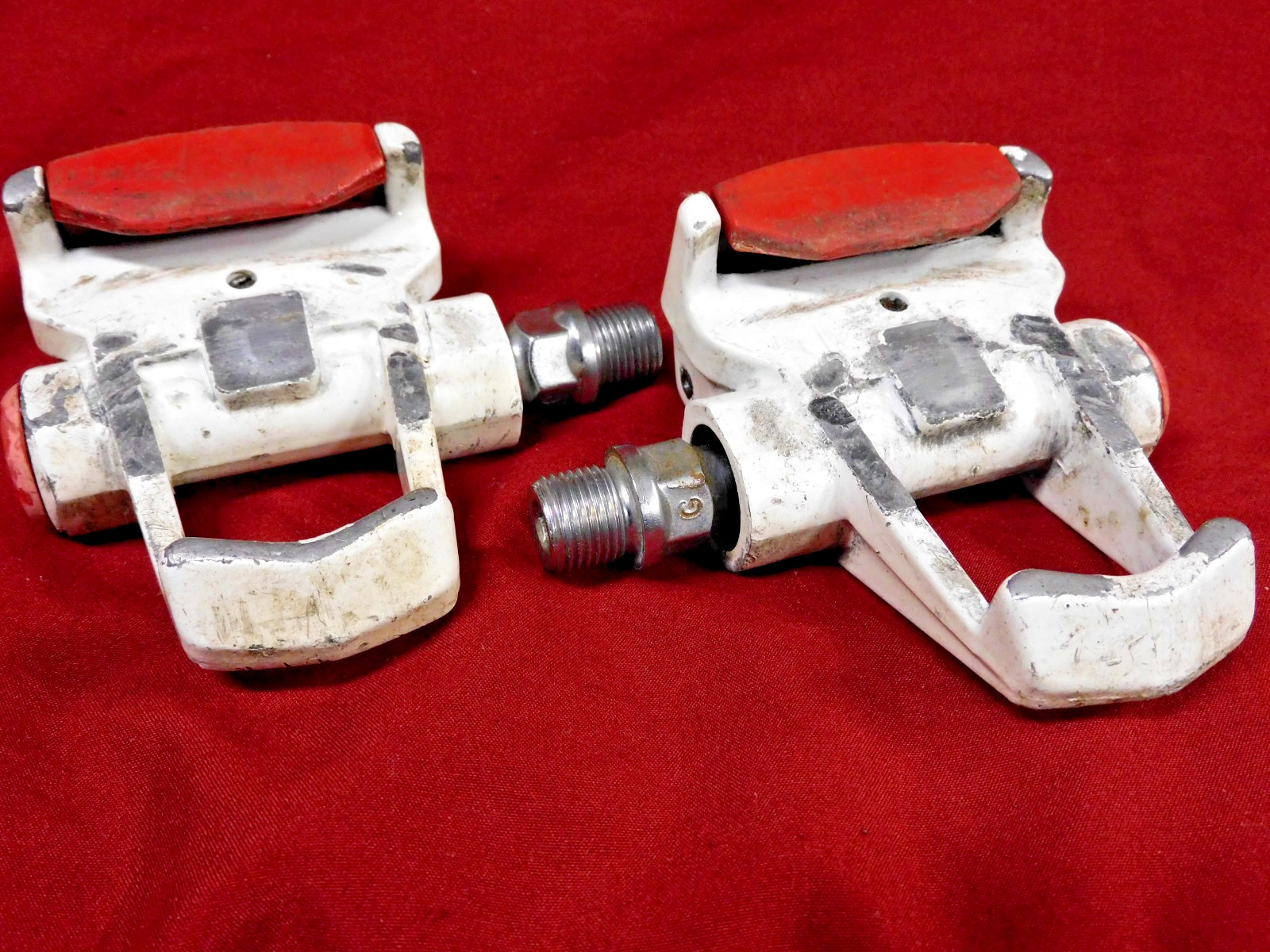 Retro Vintage Look PP76 Left & Right Clipless Pedals 9/16 x 20 no Cleats