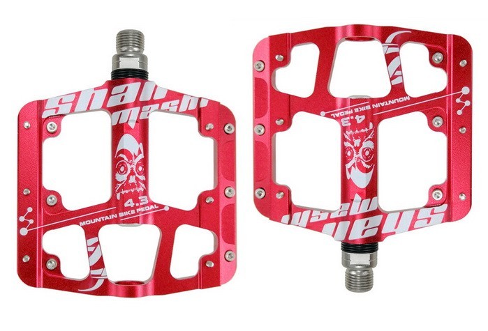 Road MTB Folding Bike Bicycle Pedal CNC Aluminum 3 Bearings 9/16″ Flat Pedals