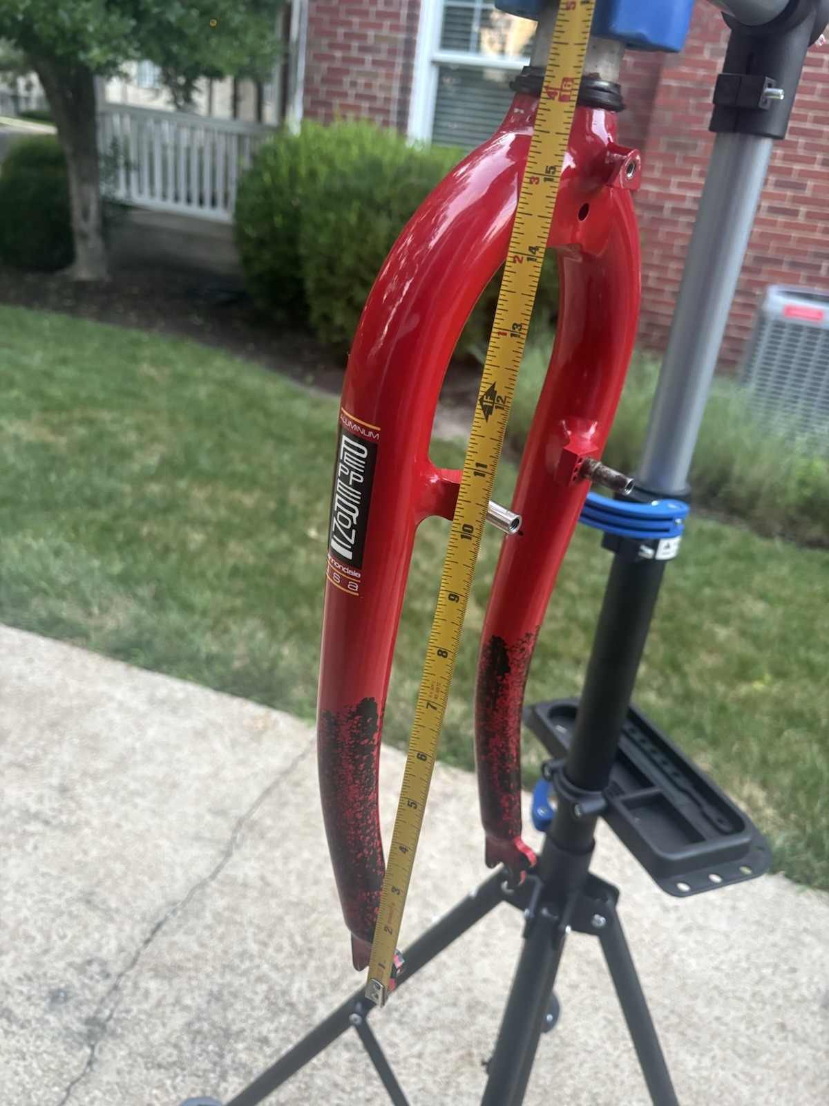Cannondale Pepperoni 1 1/4 Threaded Steerer Aluminum Fork – Red