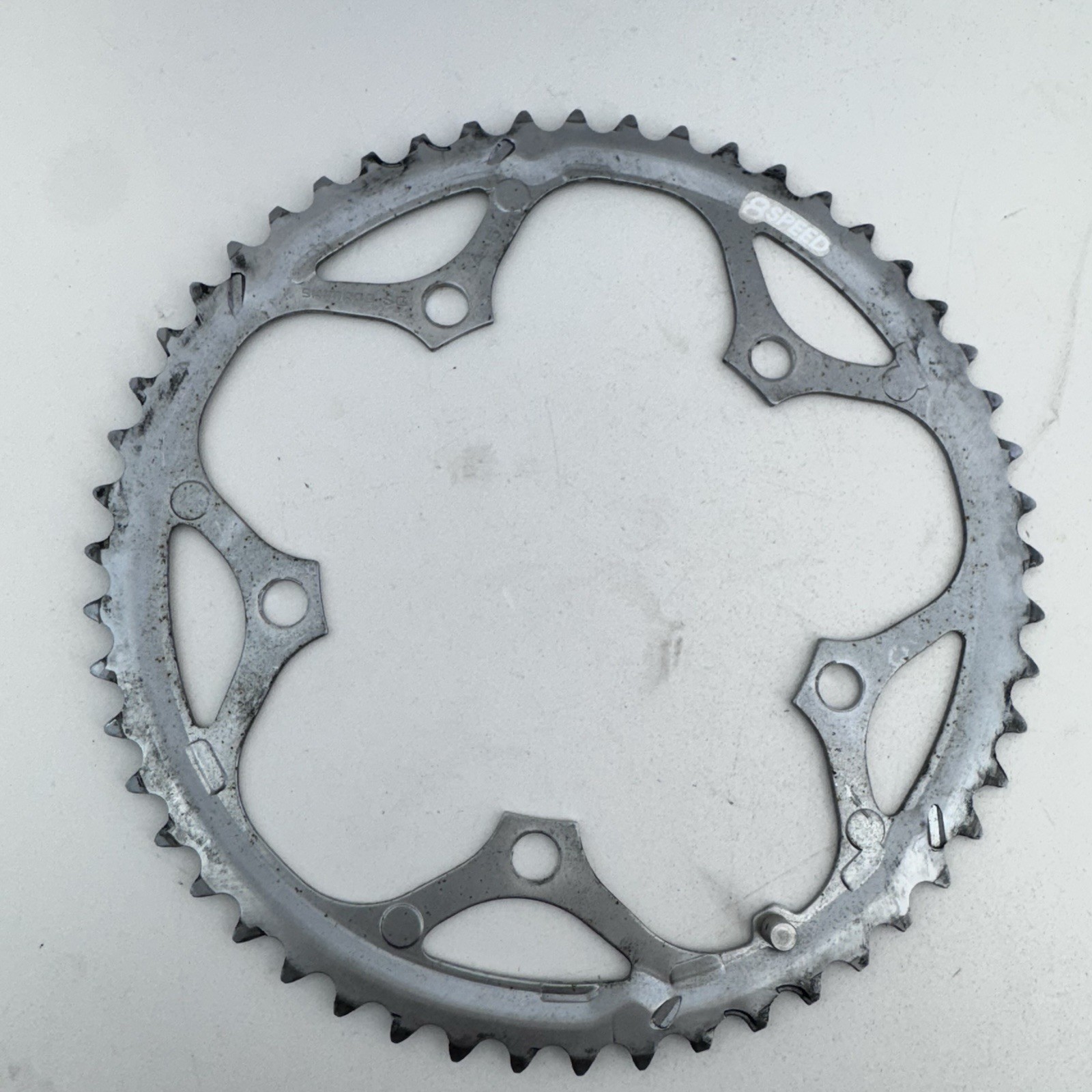 Vintage Shimano 52 Tooth Chainring 130 BCD SG A-52 52t 8s 8 Speed MTB Steel A62
