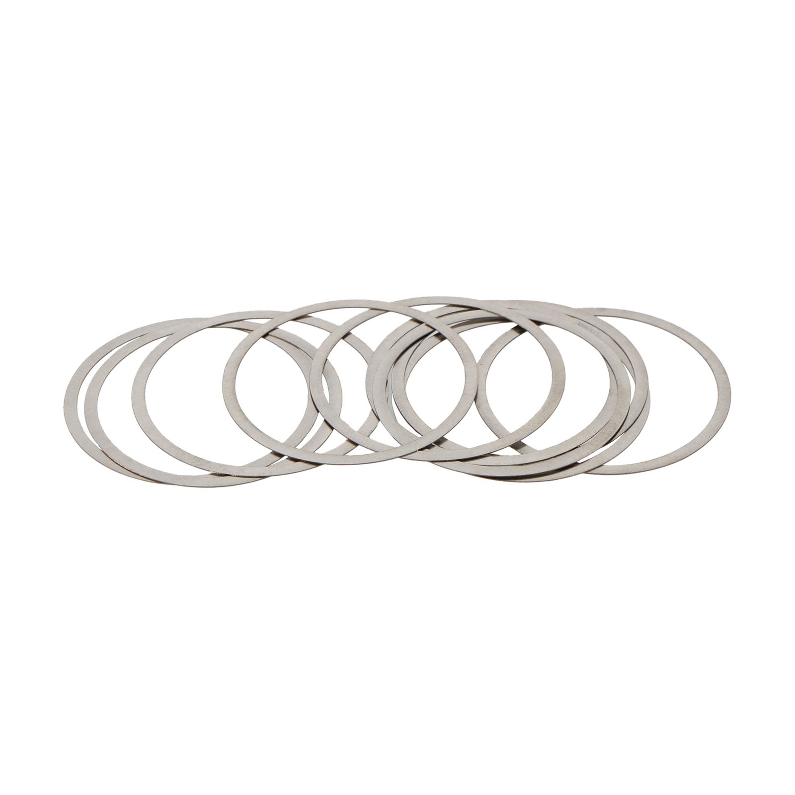 BSC Tools Stainless Steel 0.2mm 6-Bolt Rotor Shim, 10/Count