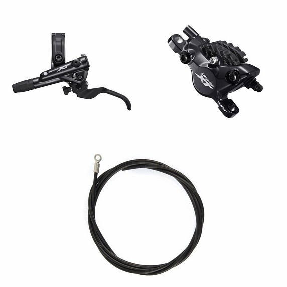 Shimano DEORE XT Brake Kit Left & Right Levers / Calibers / Lines – Pair