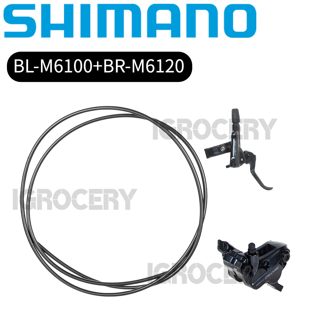 OEM NO BOX Shimano BL-M6100 Left Brake Lever+ BR-M6120 Caliper Include Housing