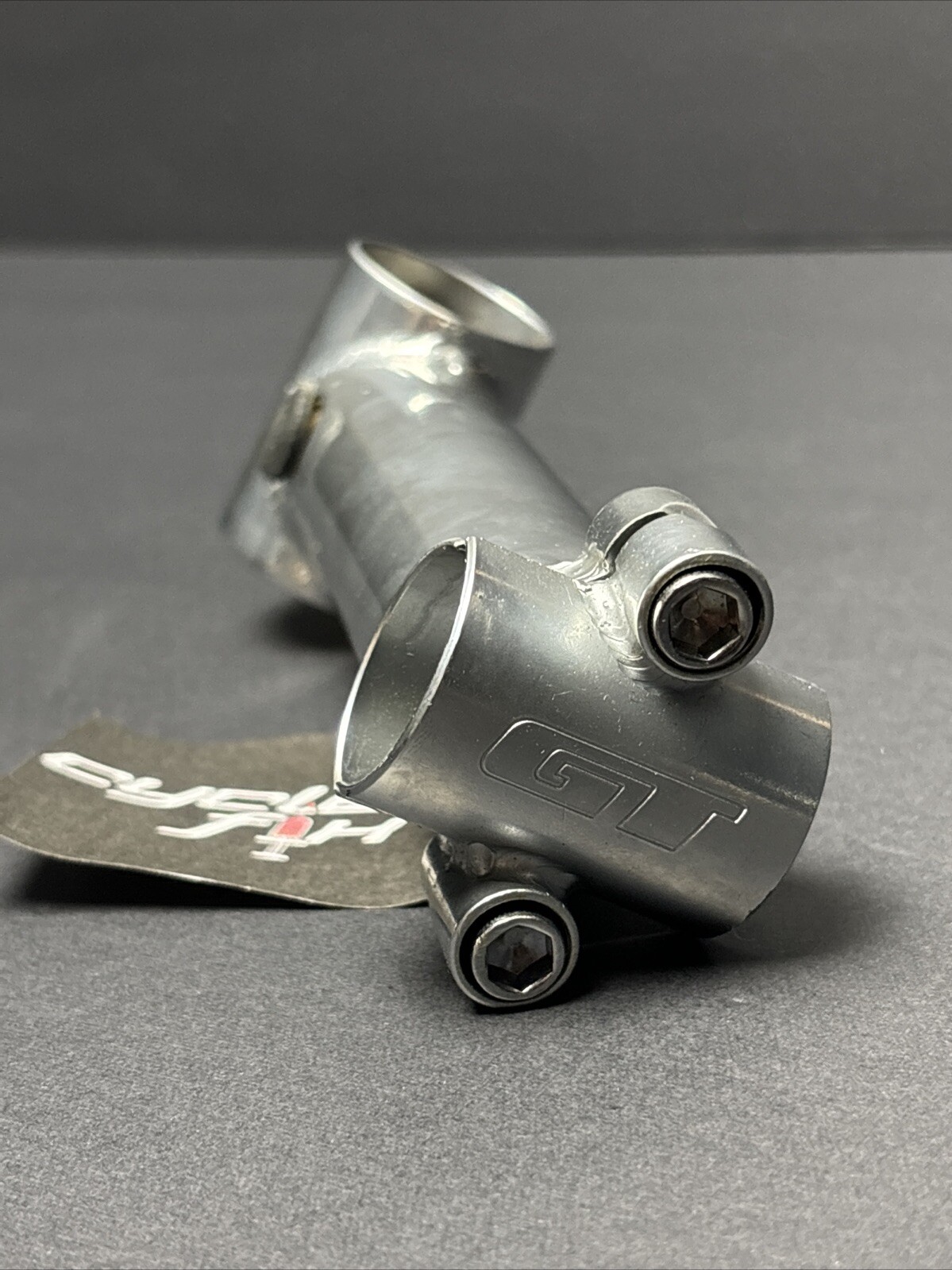 NOS GT 114mm 1 1/8 Threadless 10° Cr-Mo Stem Mtb Atv Bike Road All Terra Track