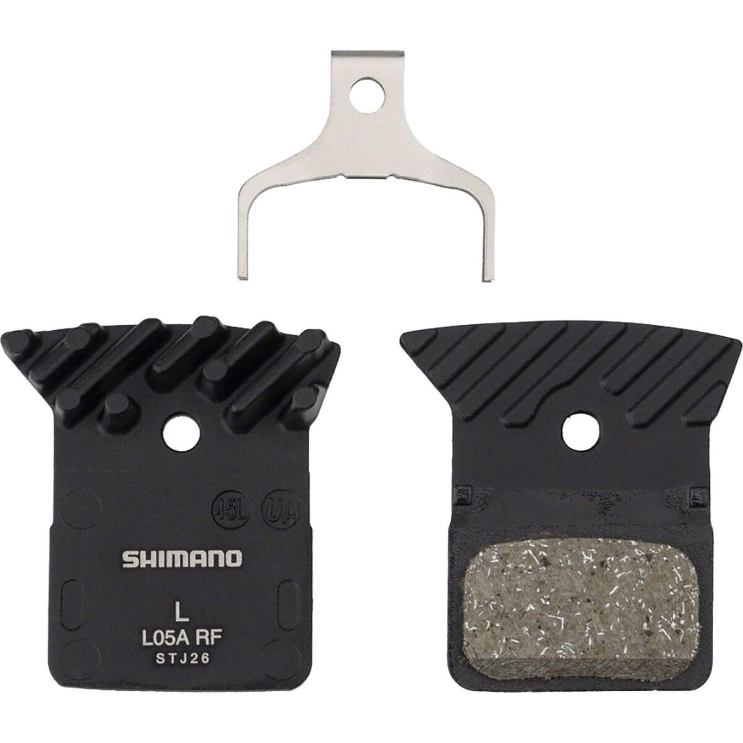 SHIMANO L05A-RF Resin DISC PAD FINNED Alloy Back Plate ONE Pair