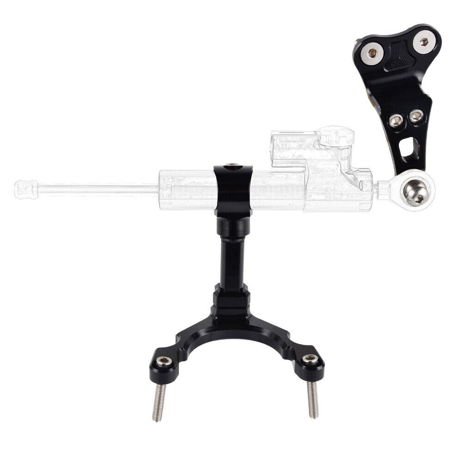 PROCNC Motorcycle CNC Aluminum Steering Damper with Stabilizer Mounting Brack…
