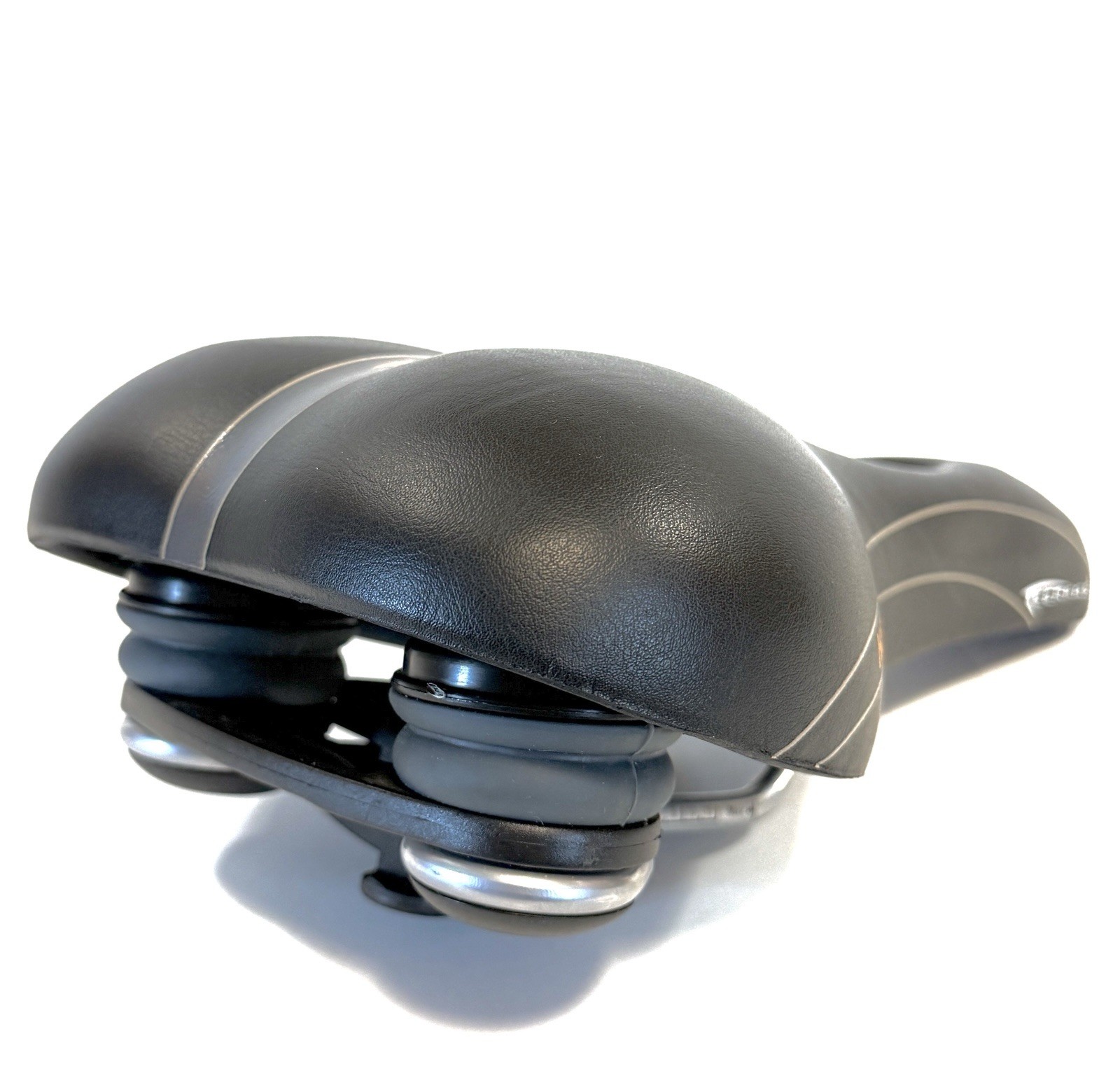 Serfas EG-8240C E-Gel Hybrid Elastomer Bicycle Saddle Comfort Seat Black
