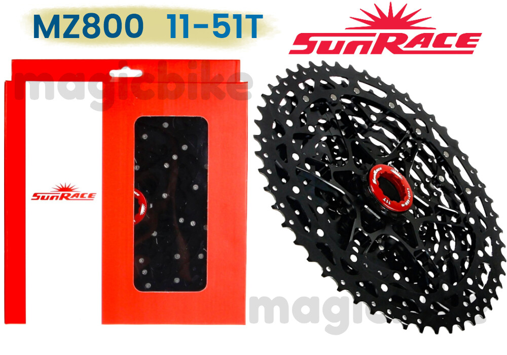 Sunrace Cassette CS-MZ800 11/51T Black for Shimano 12speed NIB