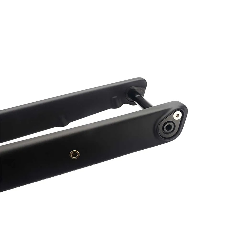 Carbon Fiber Gravel Road Bike Fork 700C 100*12mm Thru Axle Hidden External Cable
