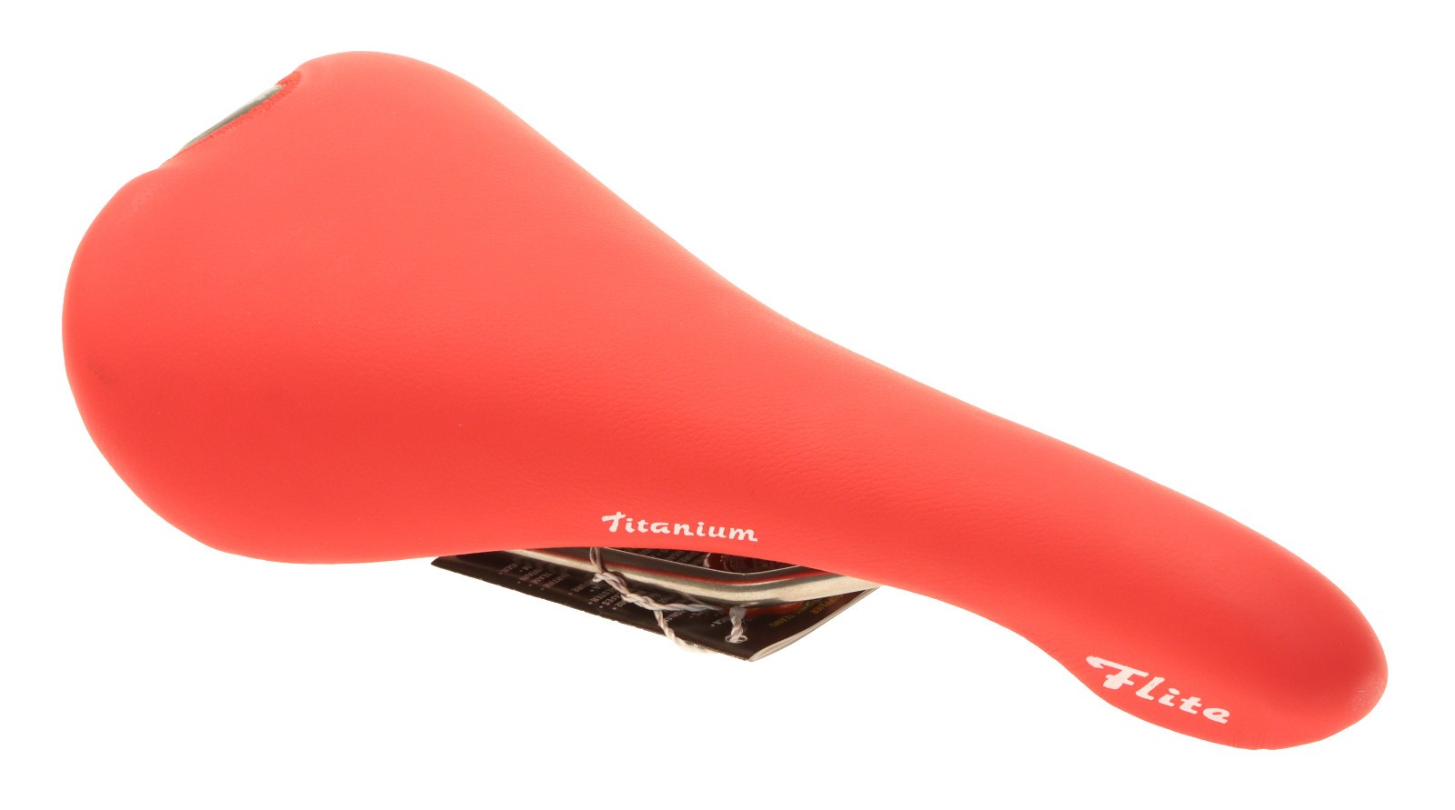 Selle Italia Flite Saddle Titanium Rail Calendar Red Leather 2002 NIB NOS NEW