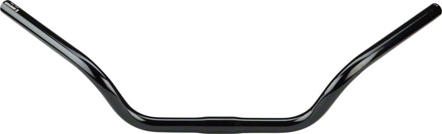 Dimension Urban Cruiser Bar 90mm Rise w/ 50d Sweep 25.4 mm Width 650 Black