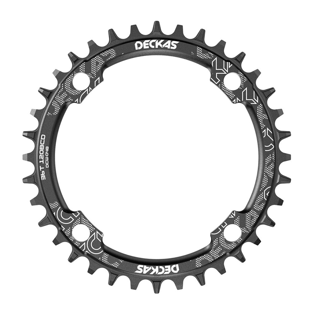 DECKAS 120BCD Chainring Round 36T 38T 40T 42T MTB Chainwheel MTB Crankset