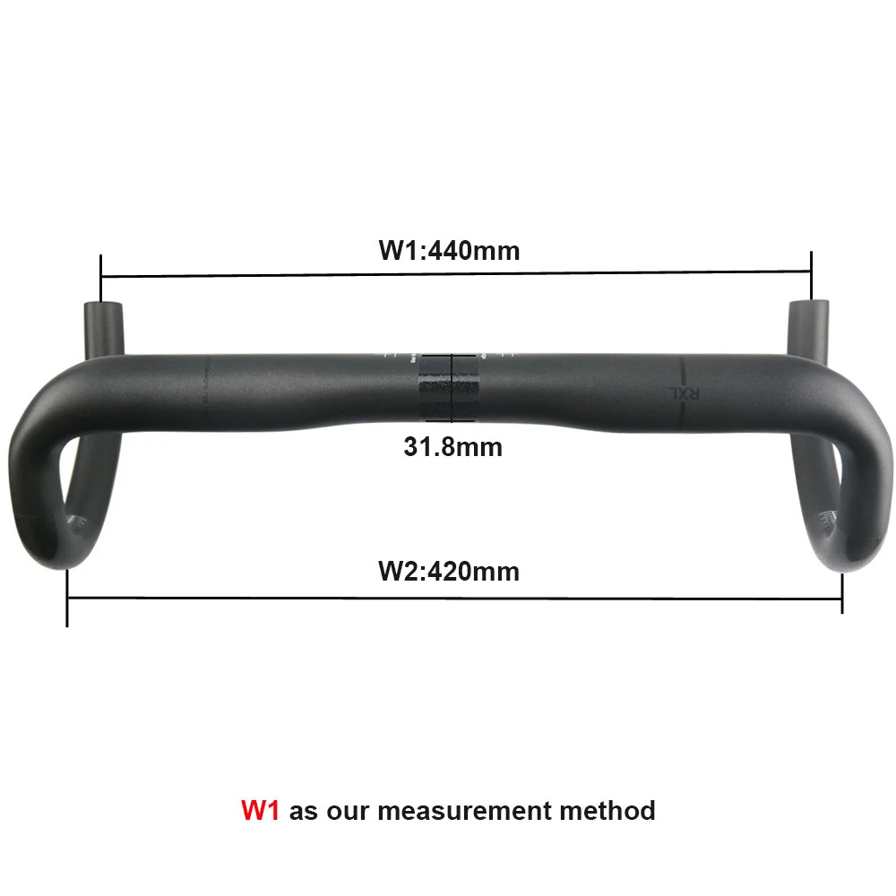 Carbon Road Bicylce Handlebar 31.8mm UD Matte Glossy Drop Bar 380-440mm Bent Bar