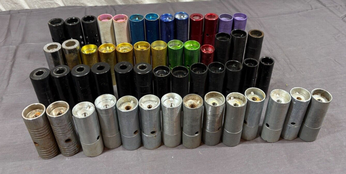 (53) Huge Mixed Lot Mid-School Freestyle Steel BMX Foot Pegs Fast Shipping