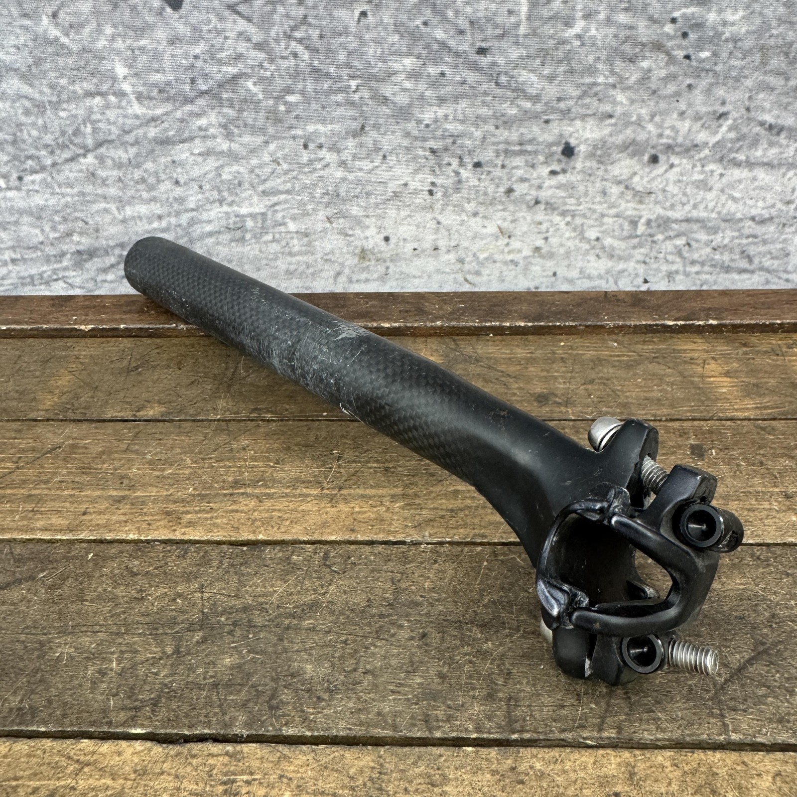 Quintana Roo Carbon Seatpost 27.2mm X 10in Black 180g Post Road Tri Bike