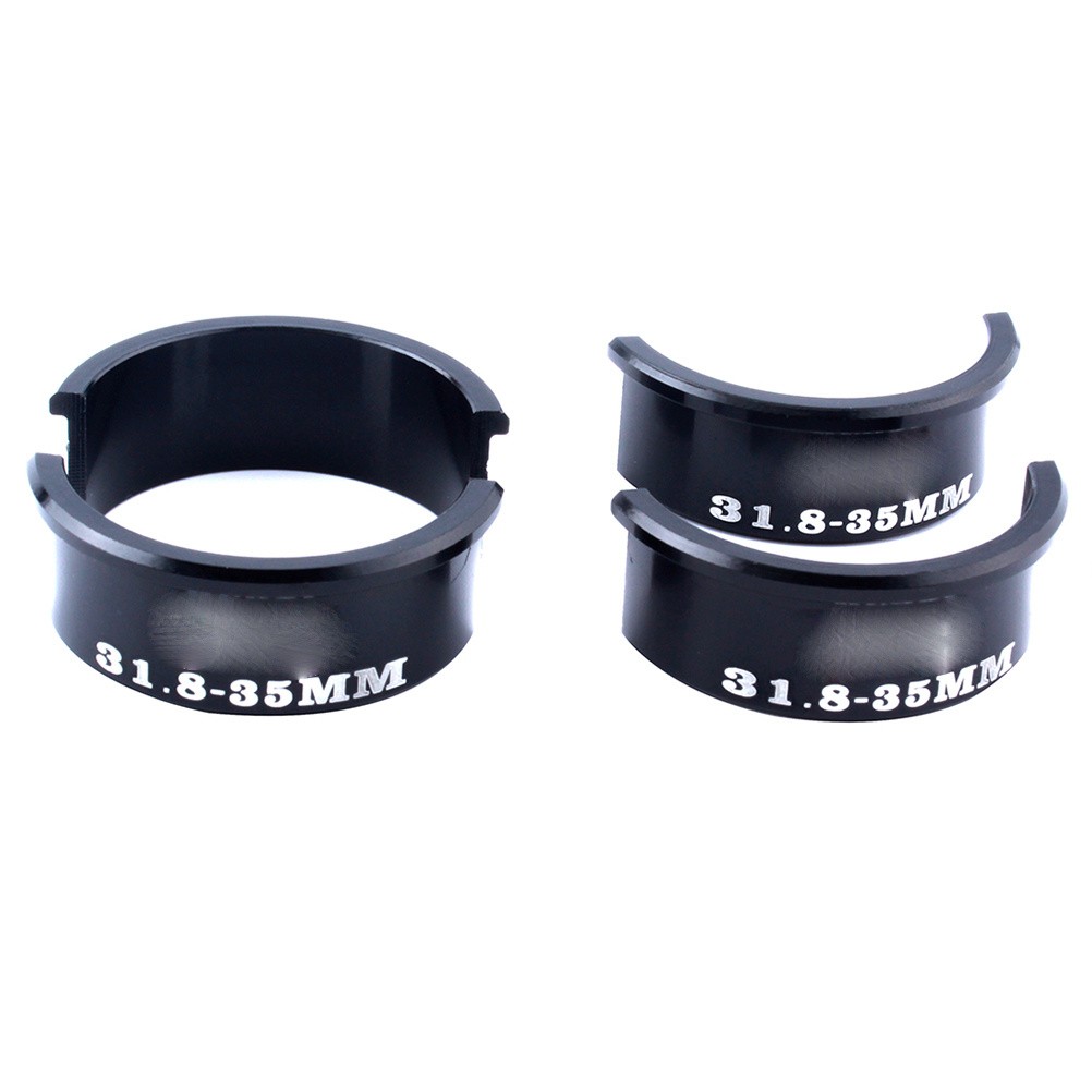 Handlebar Stem Reducer Aluminum Alloy 4Pcs Set For Handlebar Upgrade