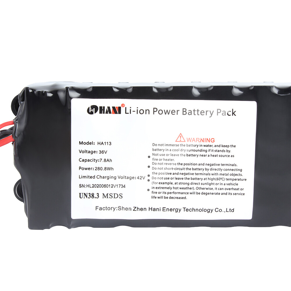 36V 7.8Ah Electric Scooter Lithium Battery 36V Ebike Battery E Scooter Battery
