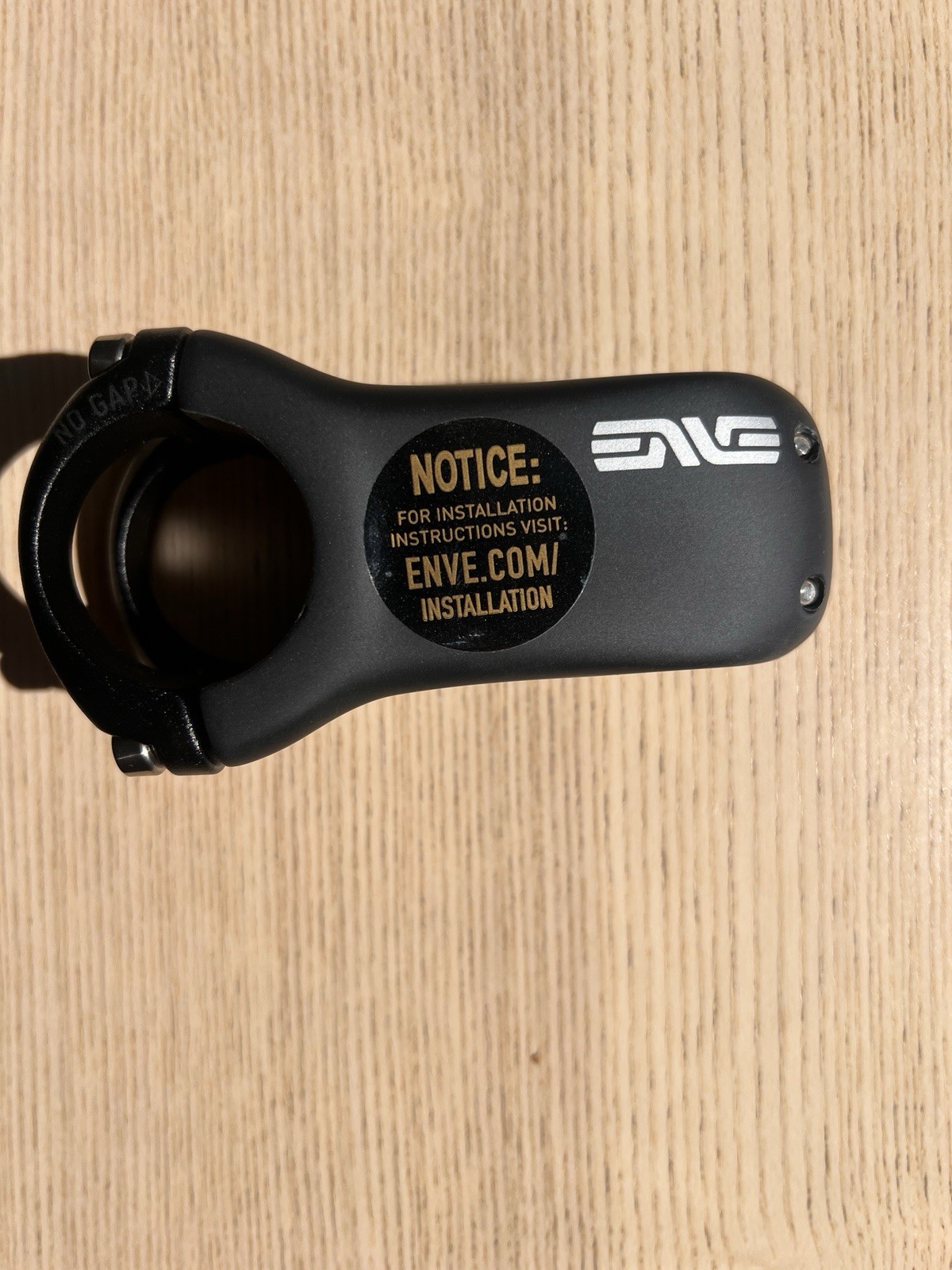 ENVE M7 Carbon Mountain Bike Threadless Stem 65mm 35mm 0° Black