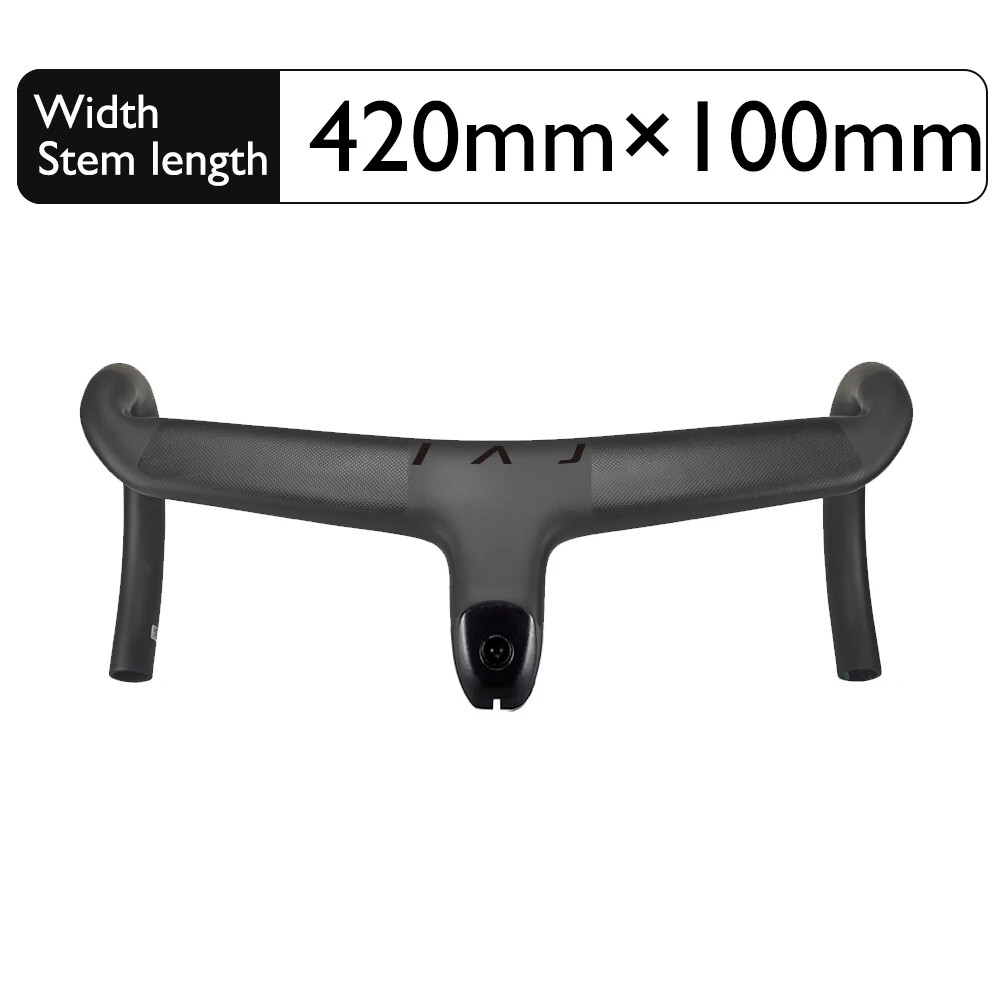 6 Degree Stem 75-135mm Carbon Fiber Road Bike Handlebar for Computer Stand