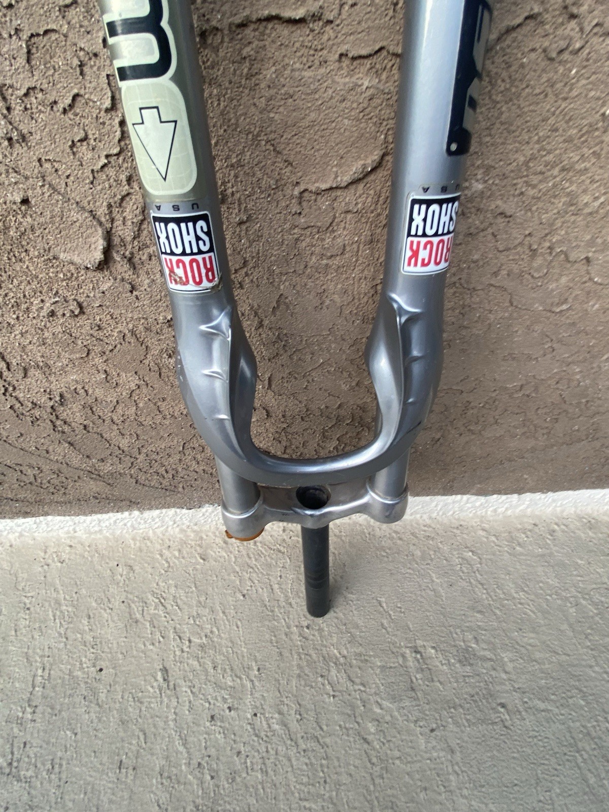 Gray Rock Shox Psylo C U-Turn Hydacoil 80-125mm 1-1/8” 26″ Suspension Fork