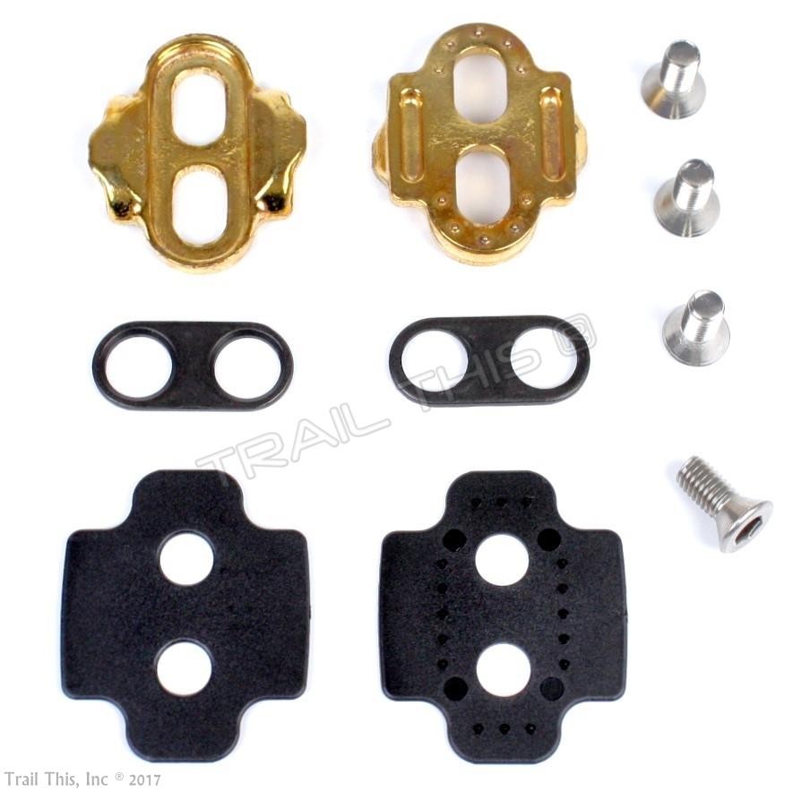 Crank Brothers Eggbeater 1 – Black – Clipless MTB Bike Pedals & Cleats 290g