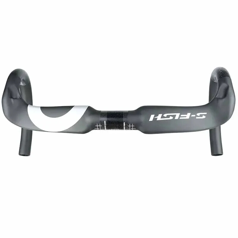 Full Carbon Fiber Road Bike Handlebar Matt/Gloss Black 31.8*380/400/420/440mm