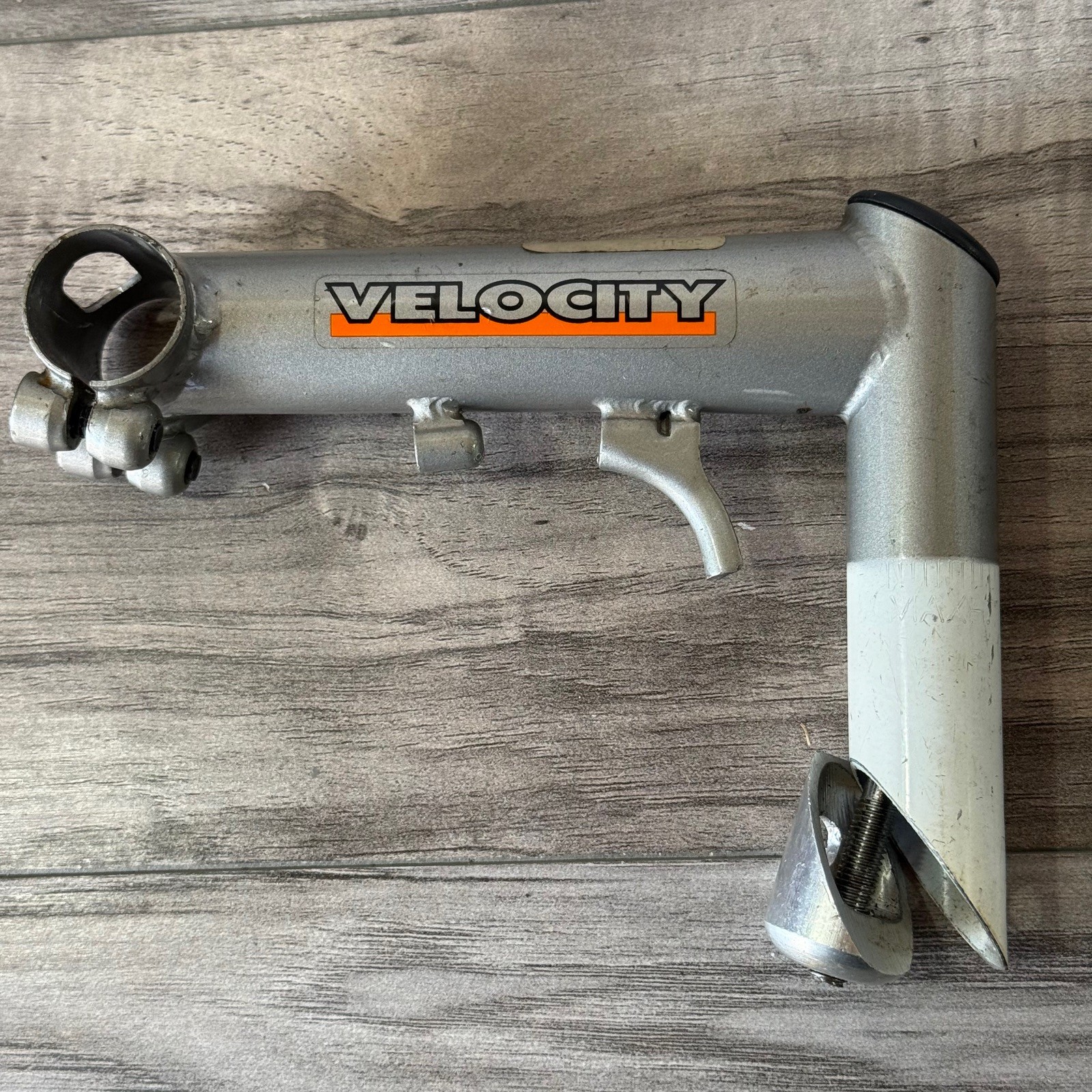 Kona Velocity Silver 1 1/8 Quill Stem 25.4 140 0 Degree 