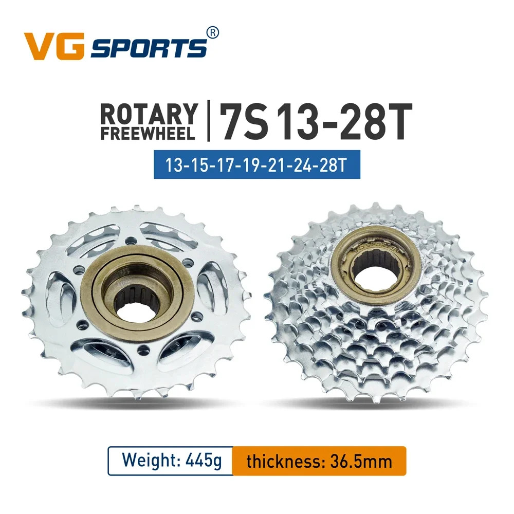 Vg Sports Bicycle Spinning Flywheel 5/6/7/8/9/10/11 Speed Bicycle Threaded Freew
