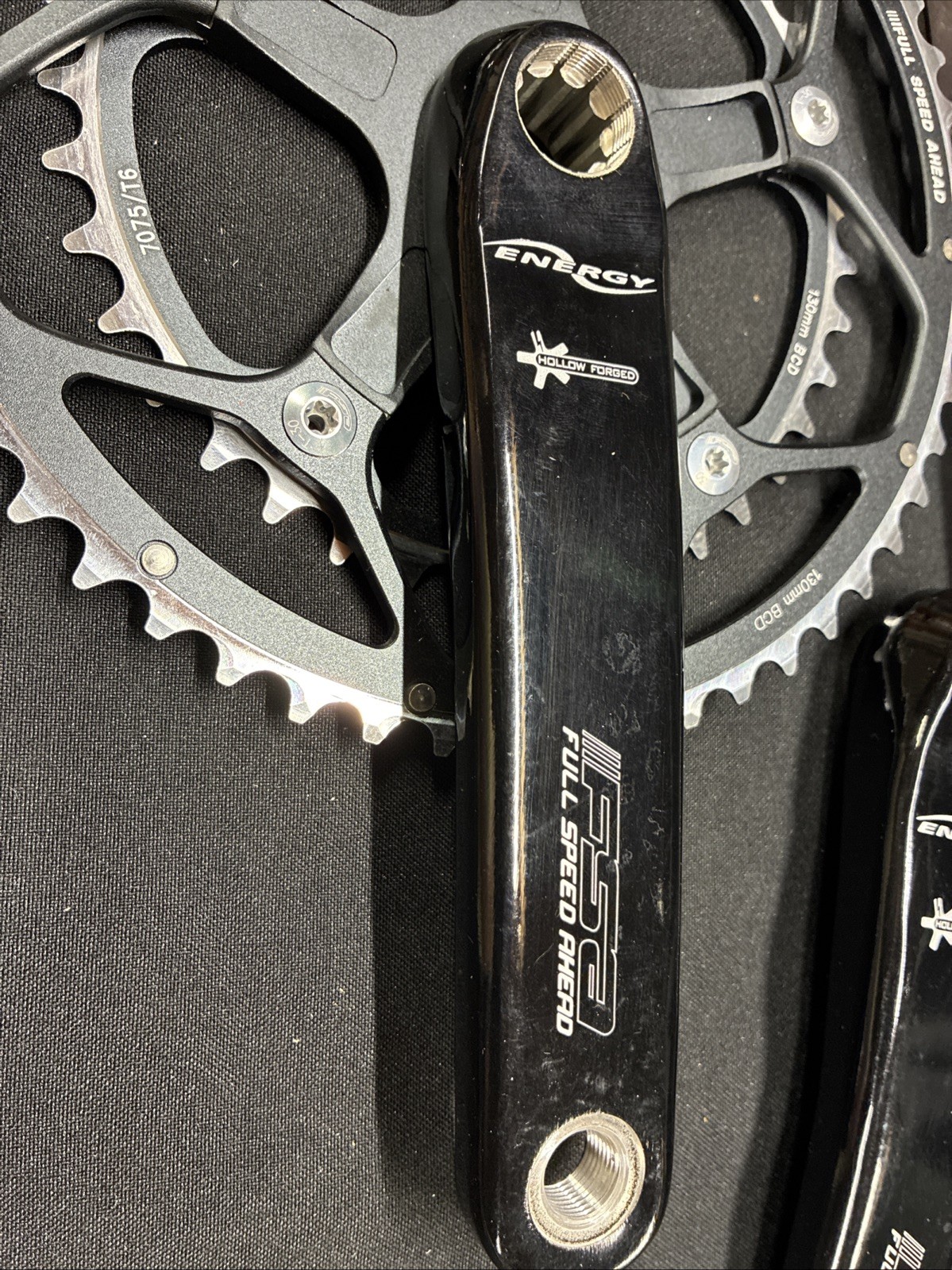 Crankset – FSA Energy – 130mm, 53/39t, Hollow Forged New Old Stock