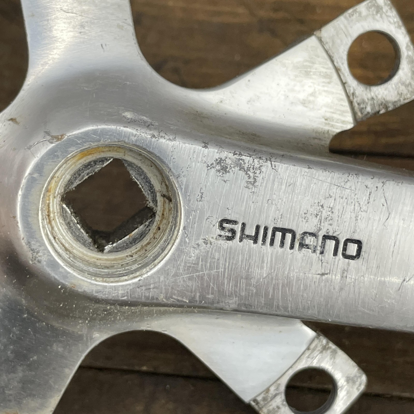 Vintage Shimano Deore XT FC-M730 Crankset 175mm Japan MTB Bike Crank 90s